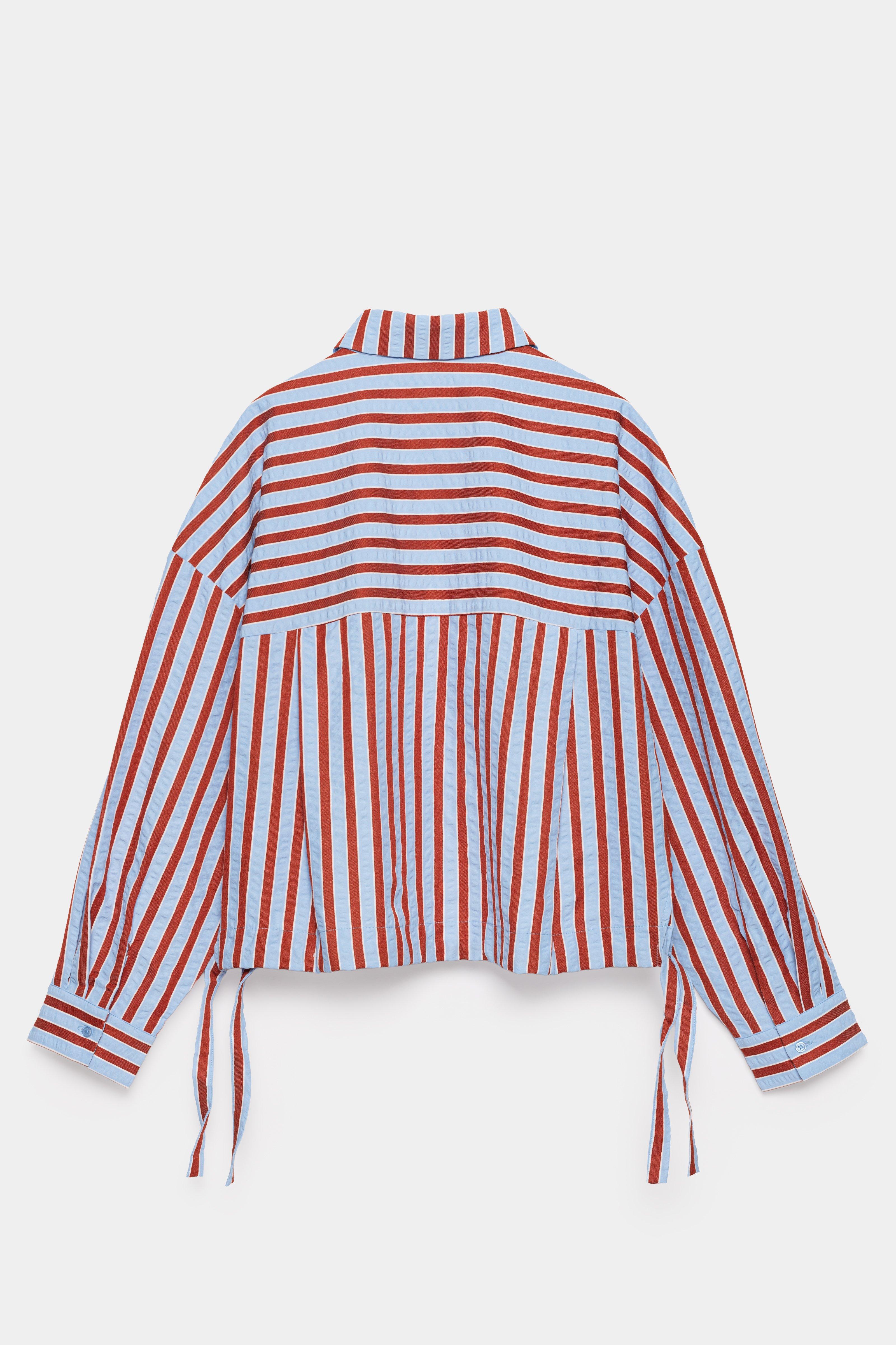 CKS - SHIVER - blouse lange mouwen - blauw