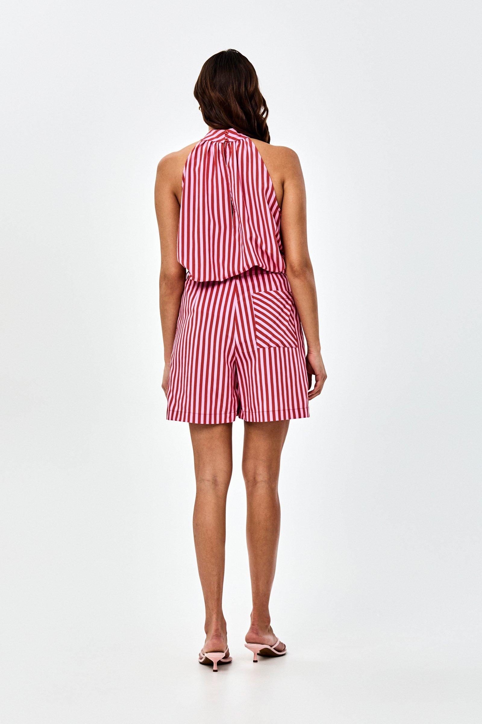 CKS - SHODA - short - donkerrood