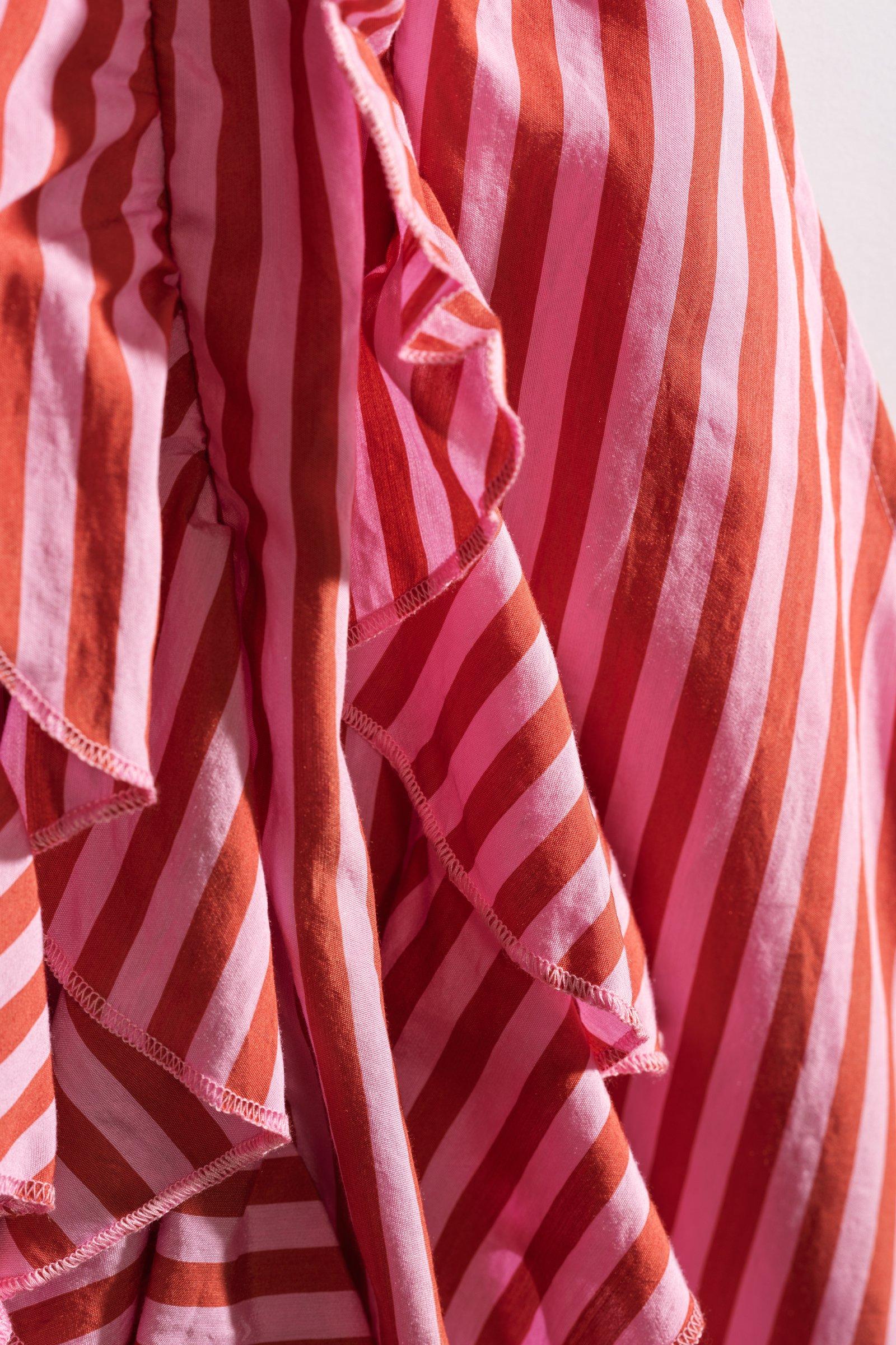 CKS - TALTER - blouse mouwloos - donkerrood