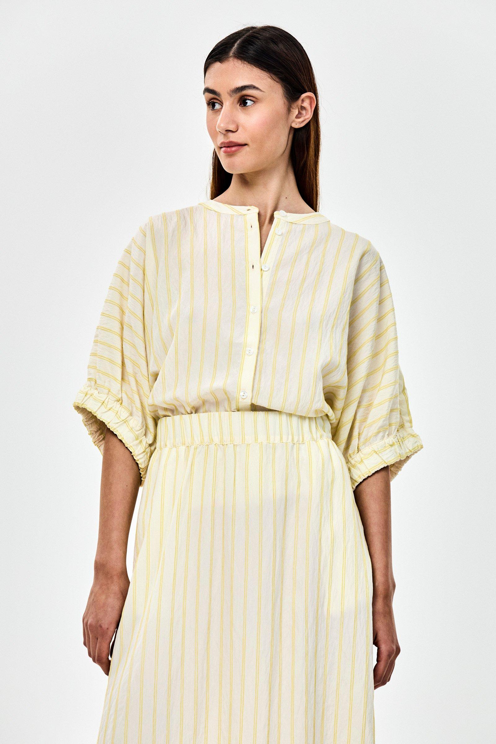 CKS - SINDERO - blouse short sleeves - light green