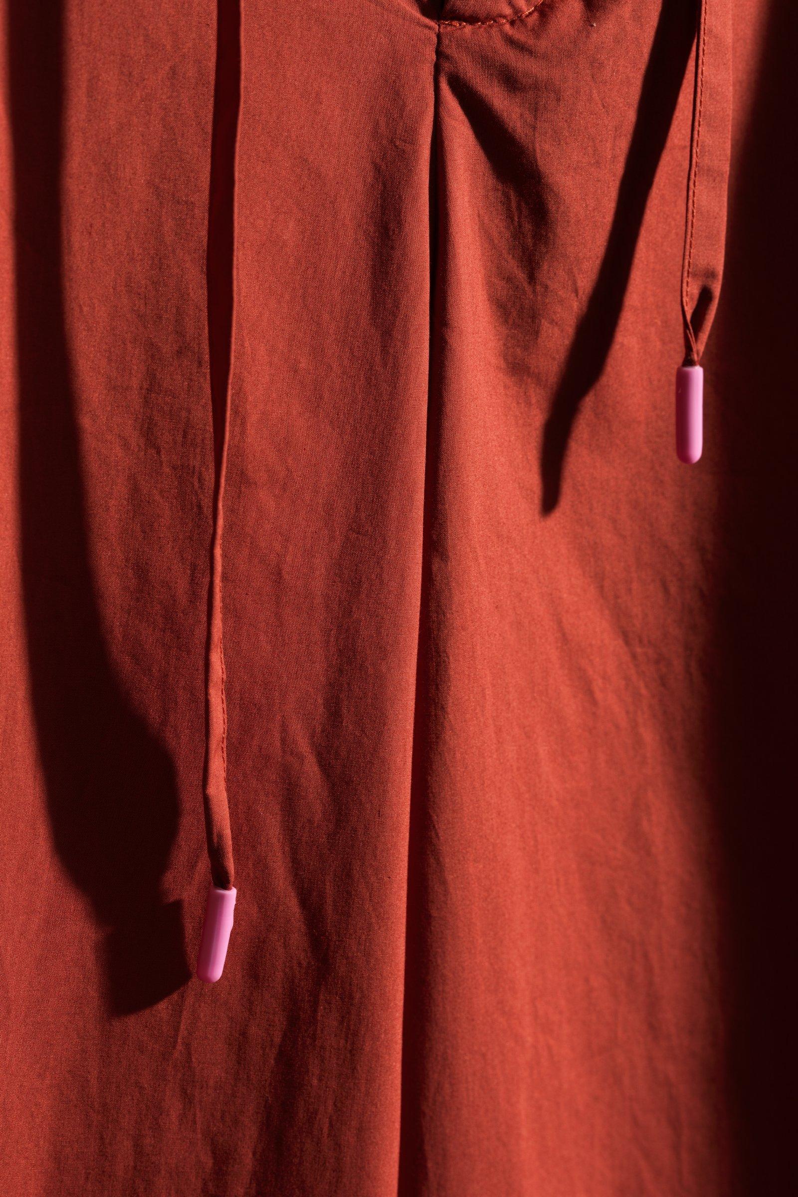 CKS - THUNDER - lange broek - donkerrood