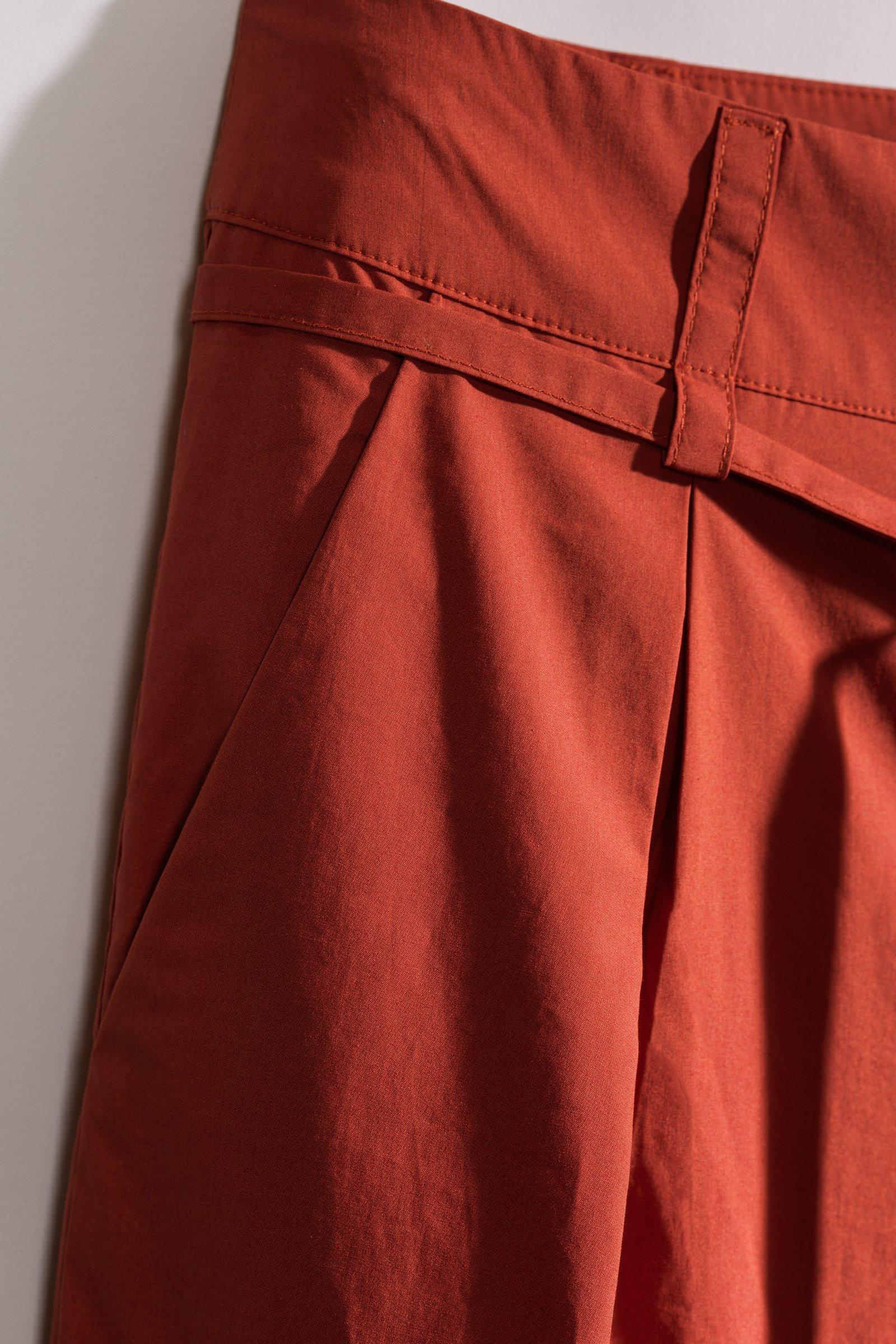 CKS - THUNDER - lange broek - donkerrood
