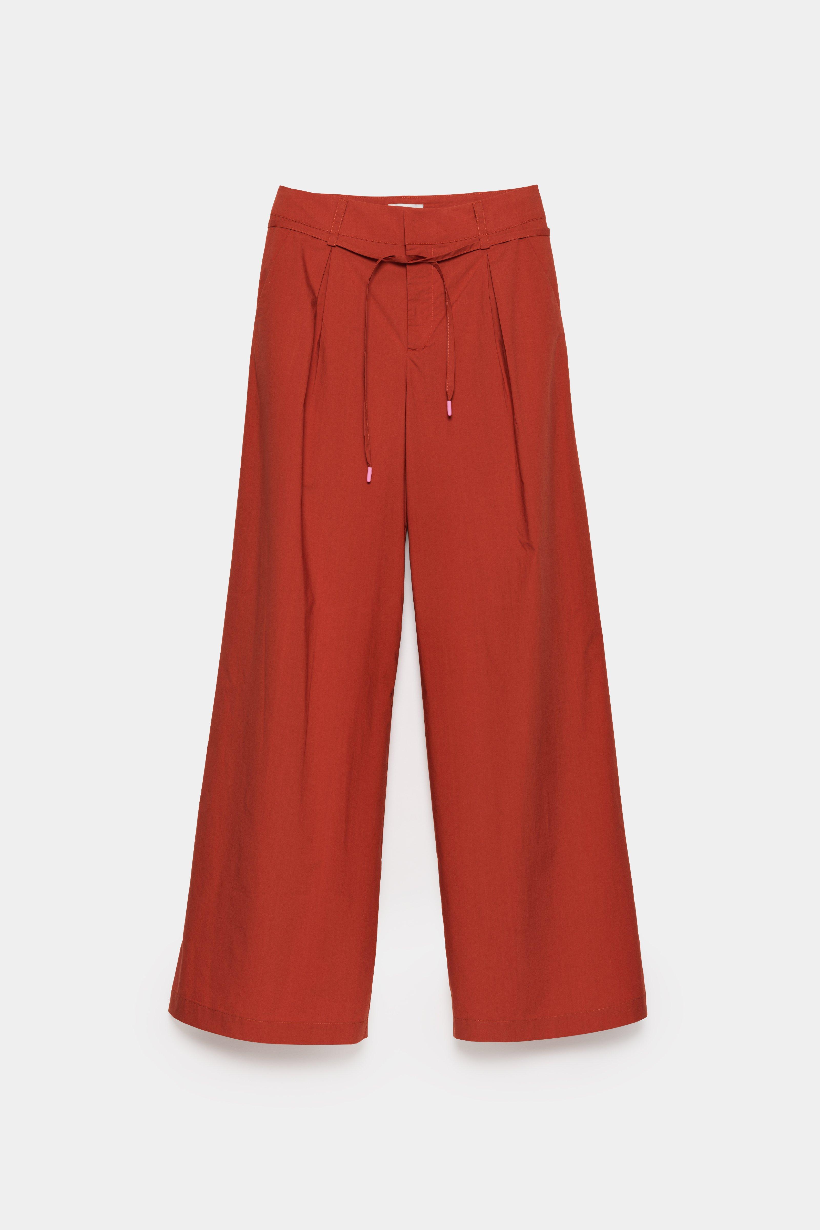 CKS - THUNDER - Lange Hose - Dunkelrot