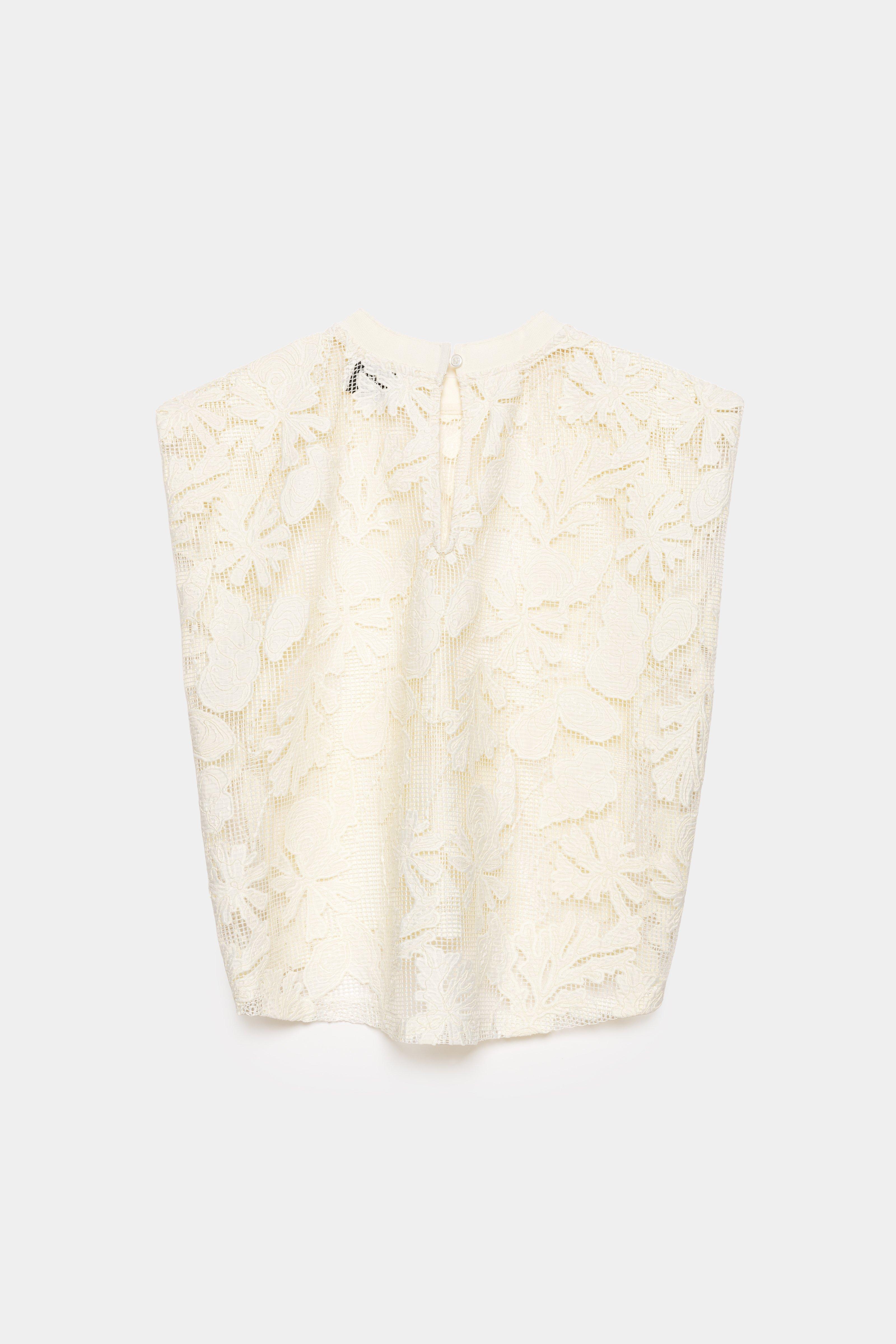 CKS - SWAPY - blouse korte mouwen - white light