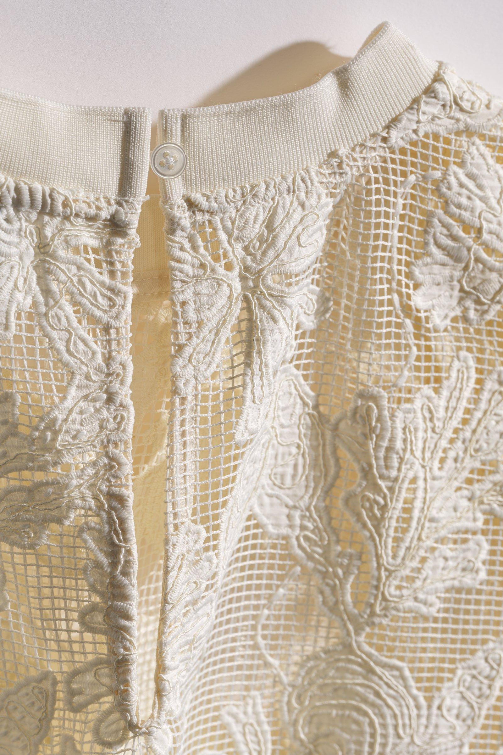 CKS - SWAPY - Bluse Kurze &Auml;rmel - white light