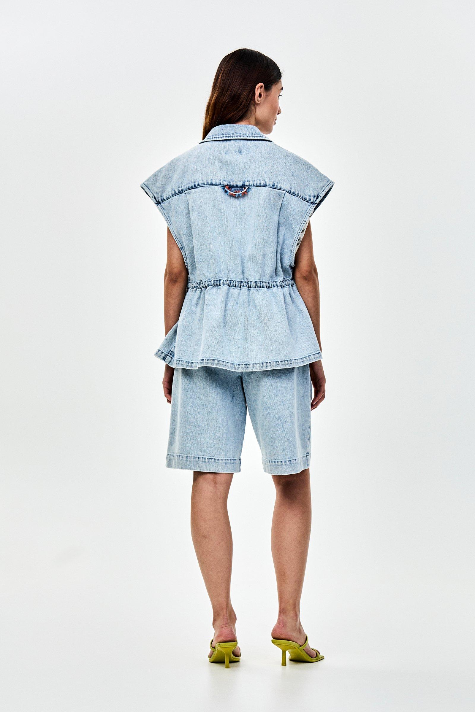 CKS - SWAPY - blouse short sleeves - white light