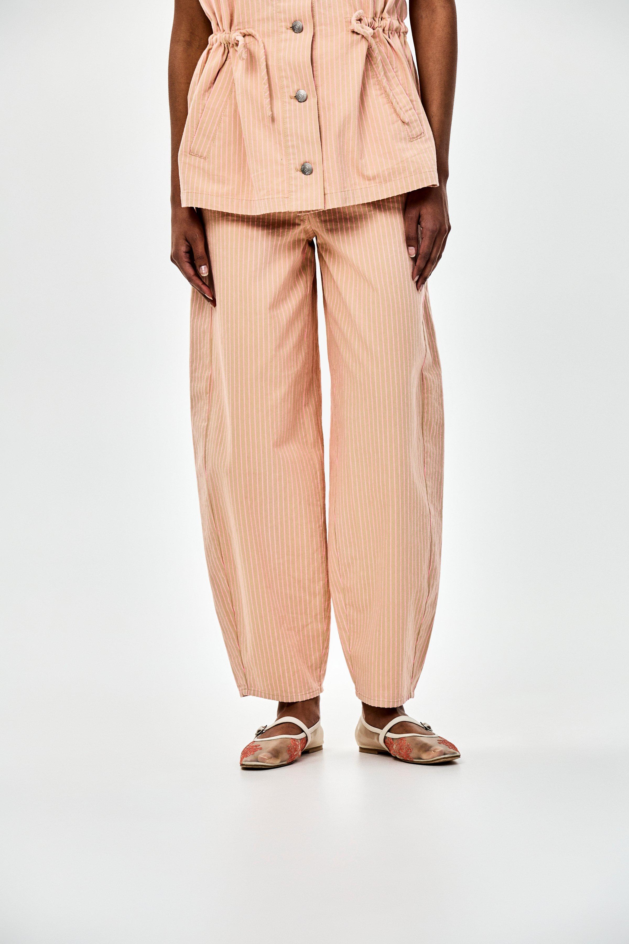 CKS - TROOPER - lange broek - beige