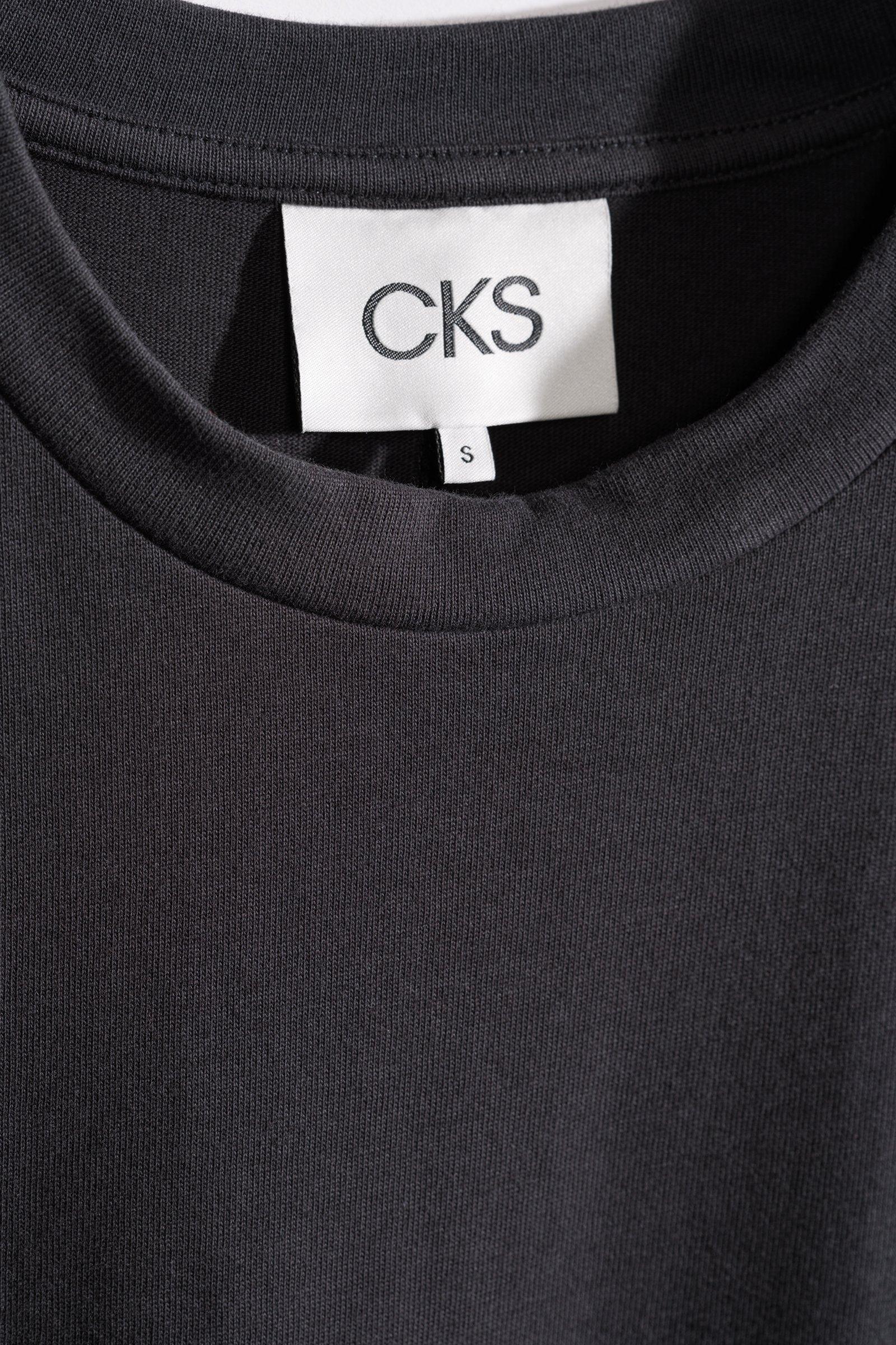 CKS - DAMINA - robe longue - gris fonc&eacute;