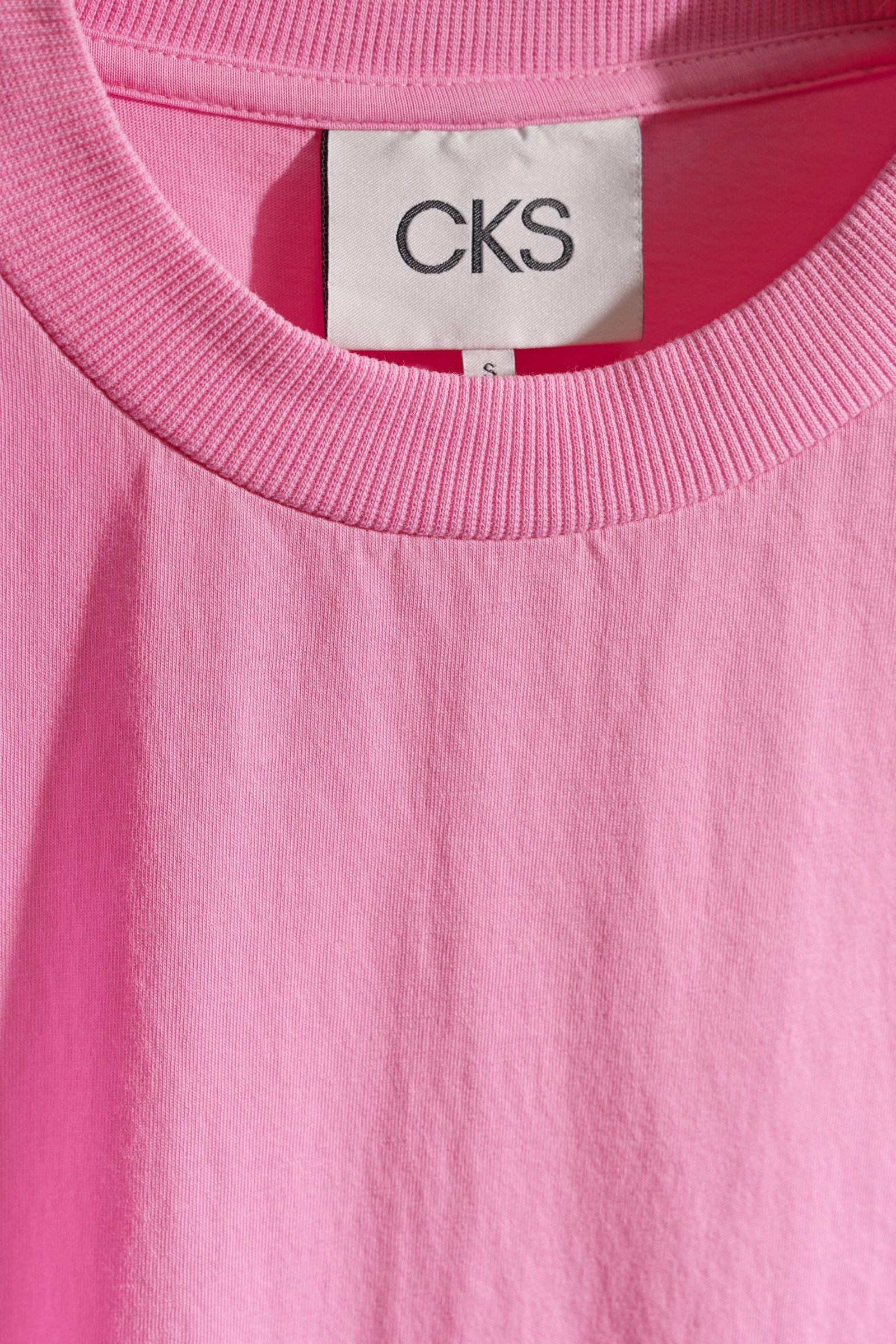 CKS - PAMINA - t-shirt &agrave; manches courtes - rose vif