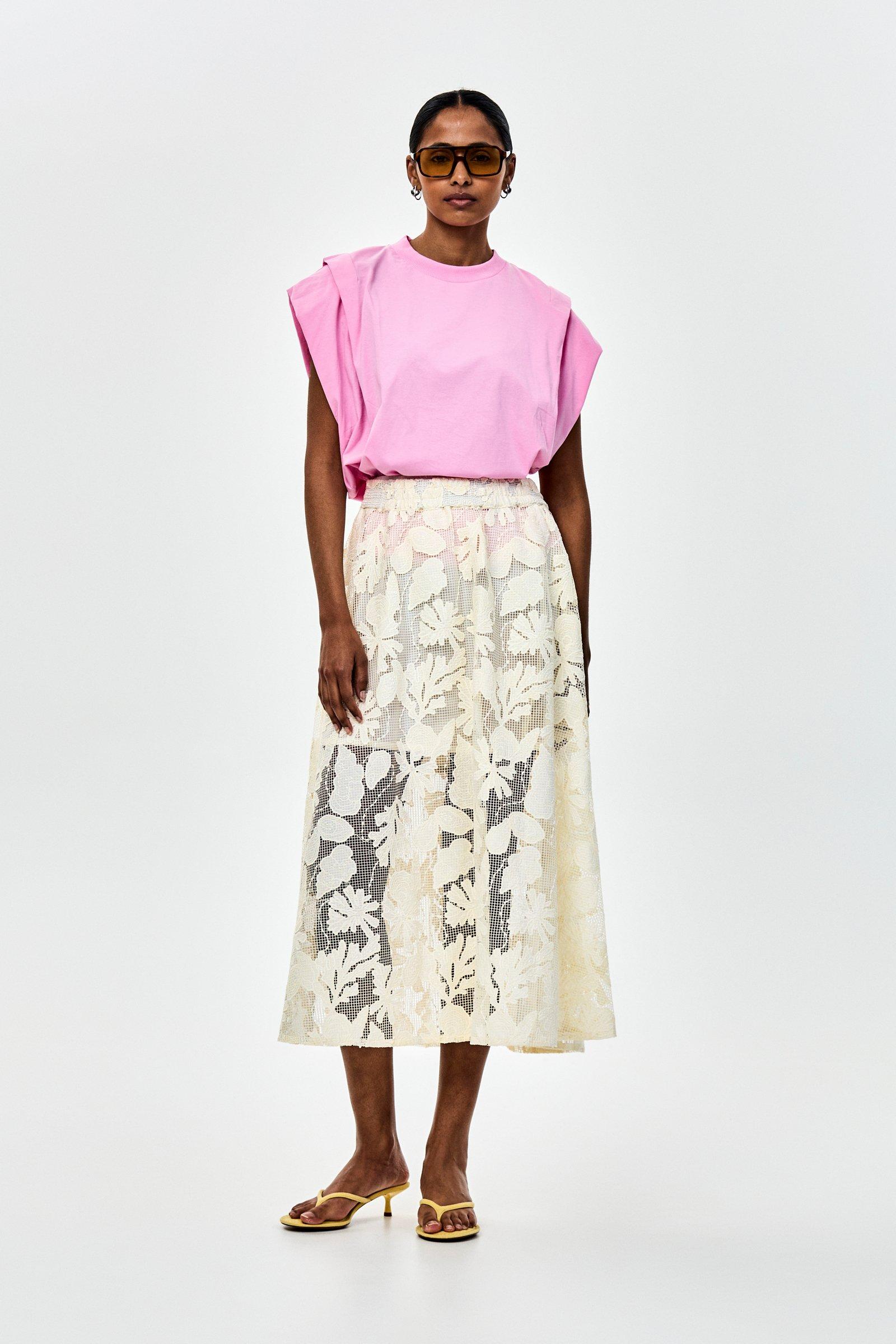 CKS - PAMINA - t-shirt short sleeves - bright pink