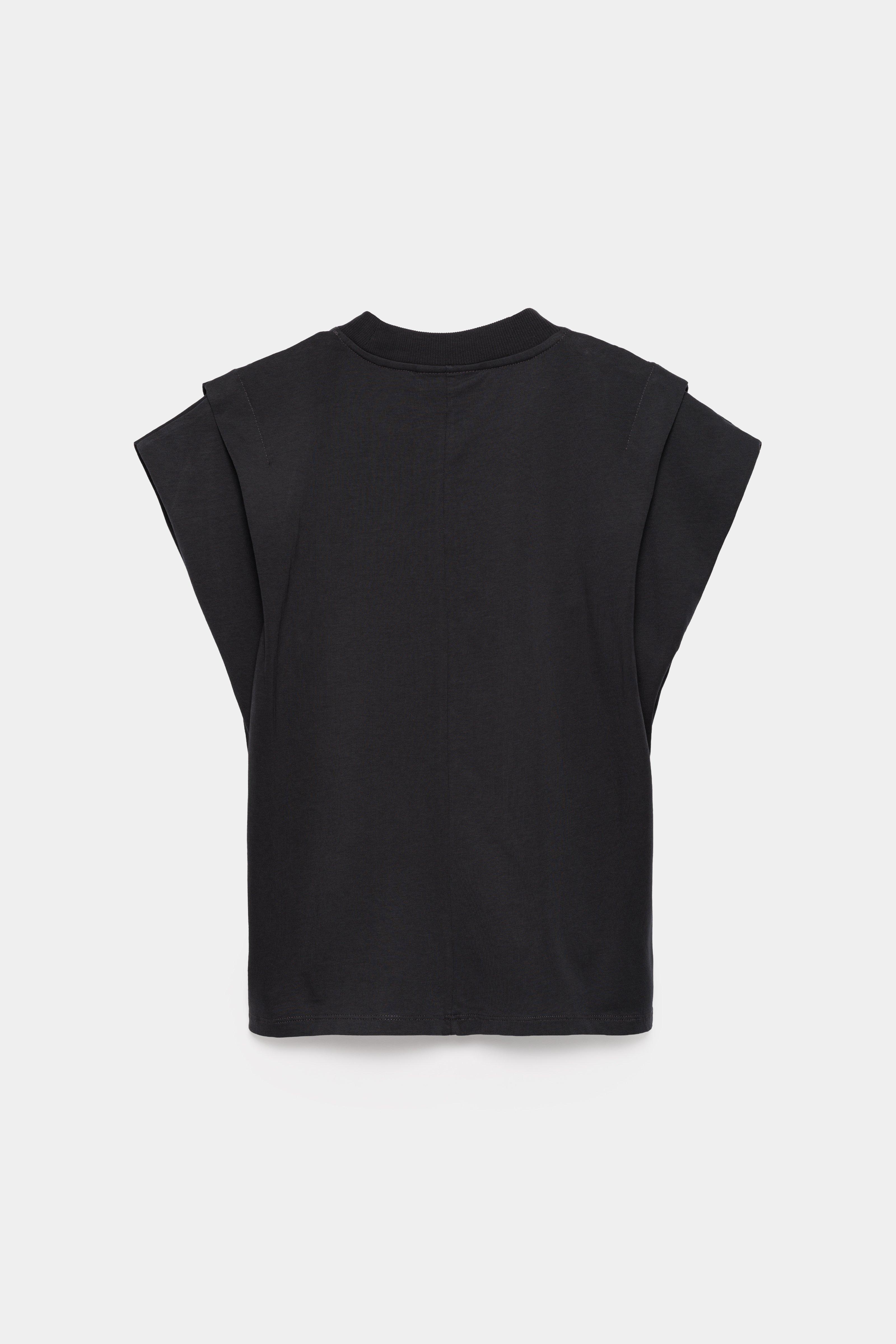 CKS - PAMINA - t-shirt &agrave; manches courtes - gris fonc&eacute;