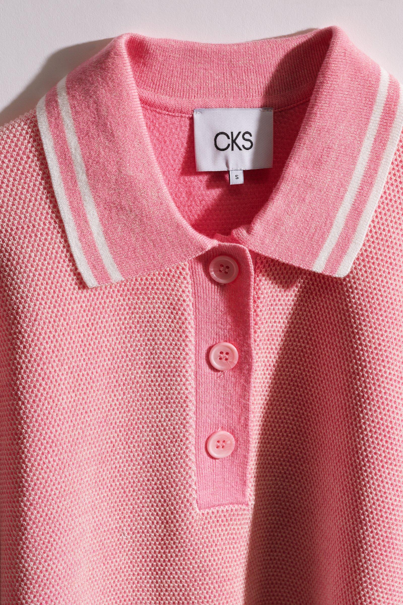 CKS - PRINCEP - polo - intens roze