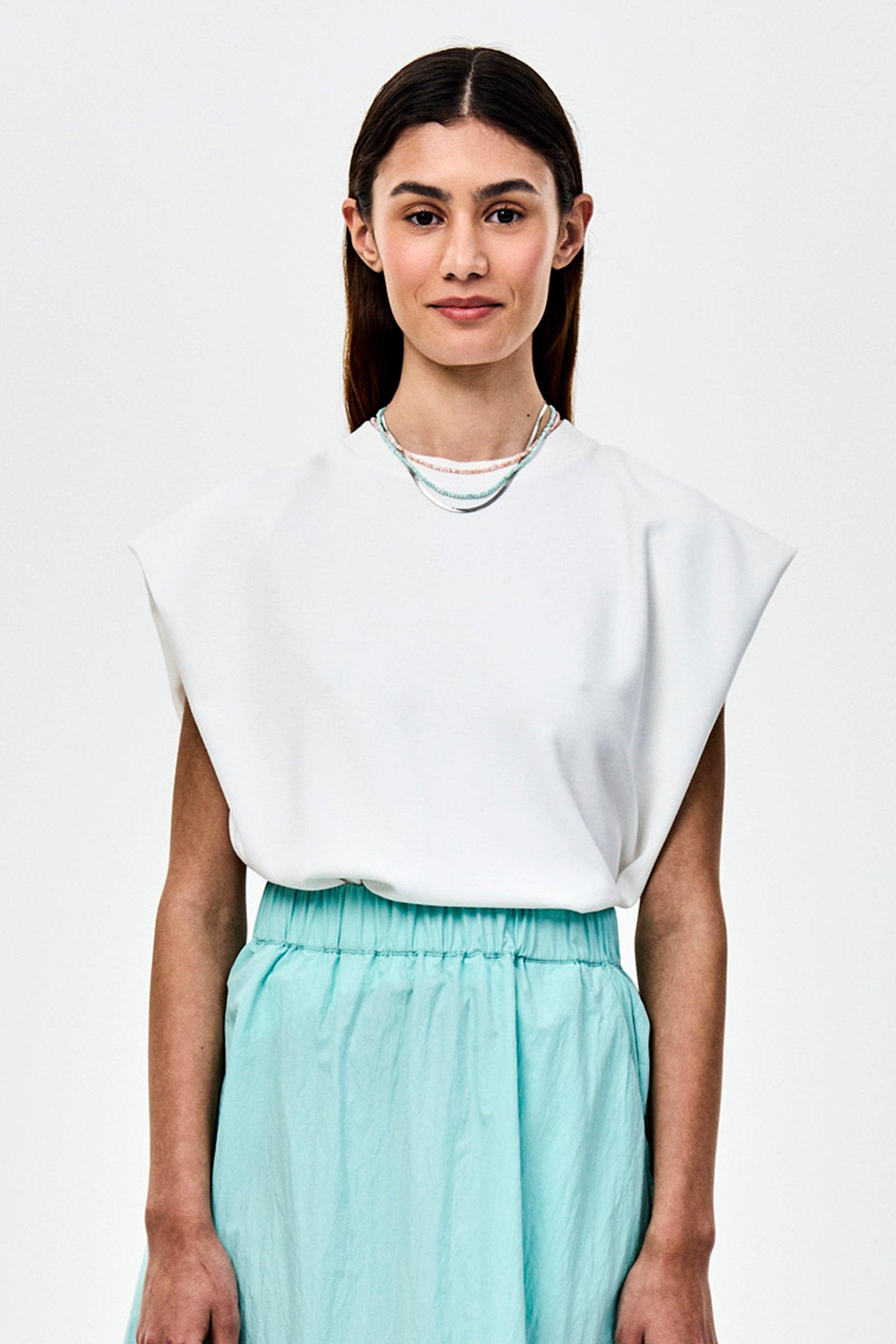 CKS - SWAP - t-shirt &agrave; manches courtes - white light