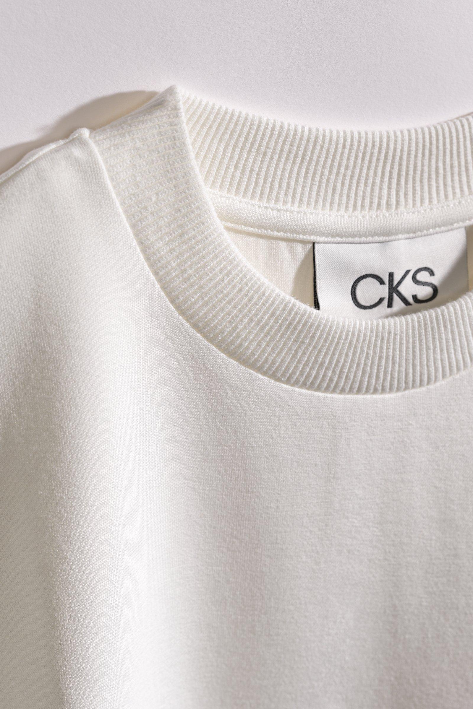 CKS - SWAP - t-shirt korte mouwen - white light