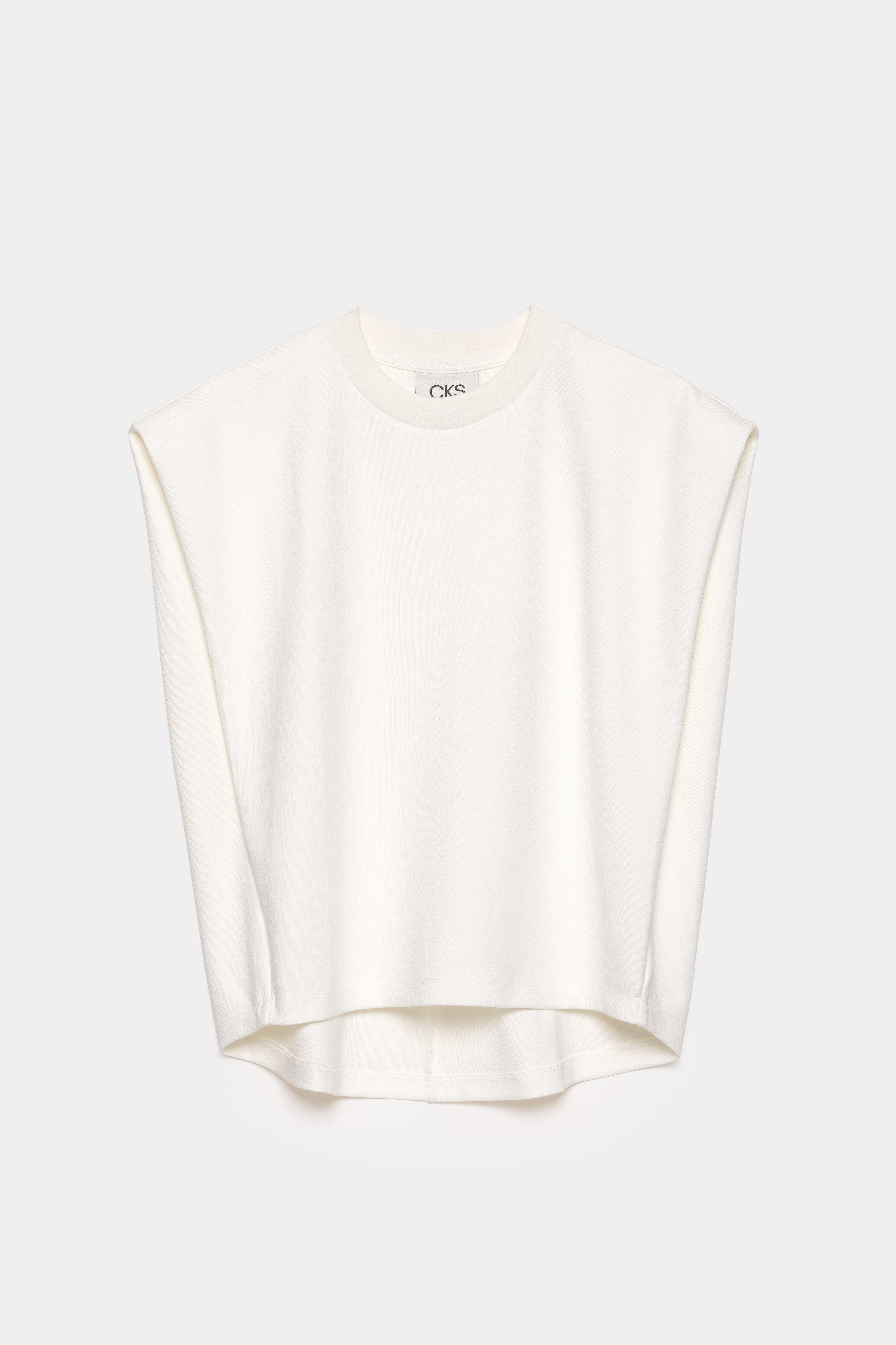 CKS - SWAP - t-shirt &agrave; manches courtes - white light