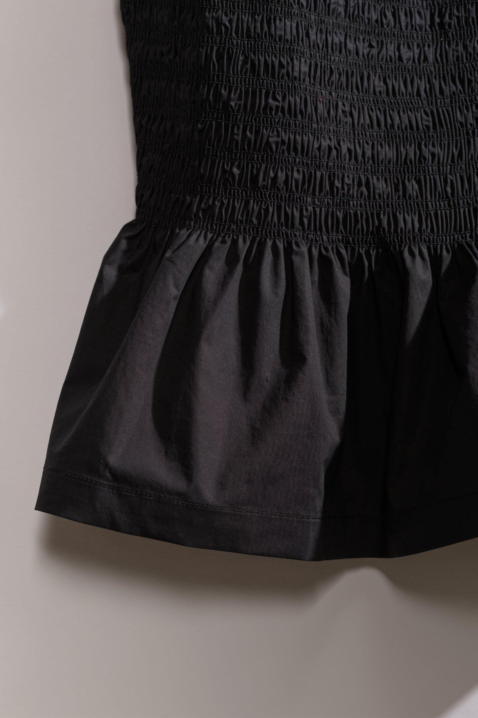 CKS - SHELL - &auml;rmellose Bluse - Schwarz