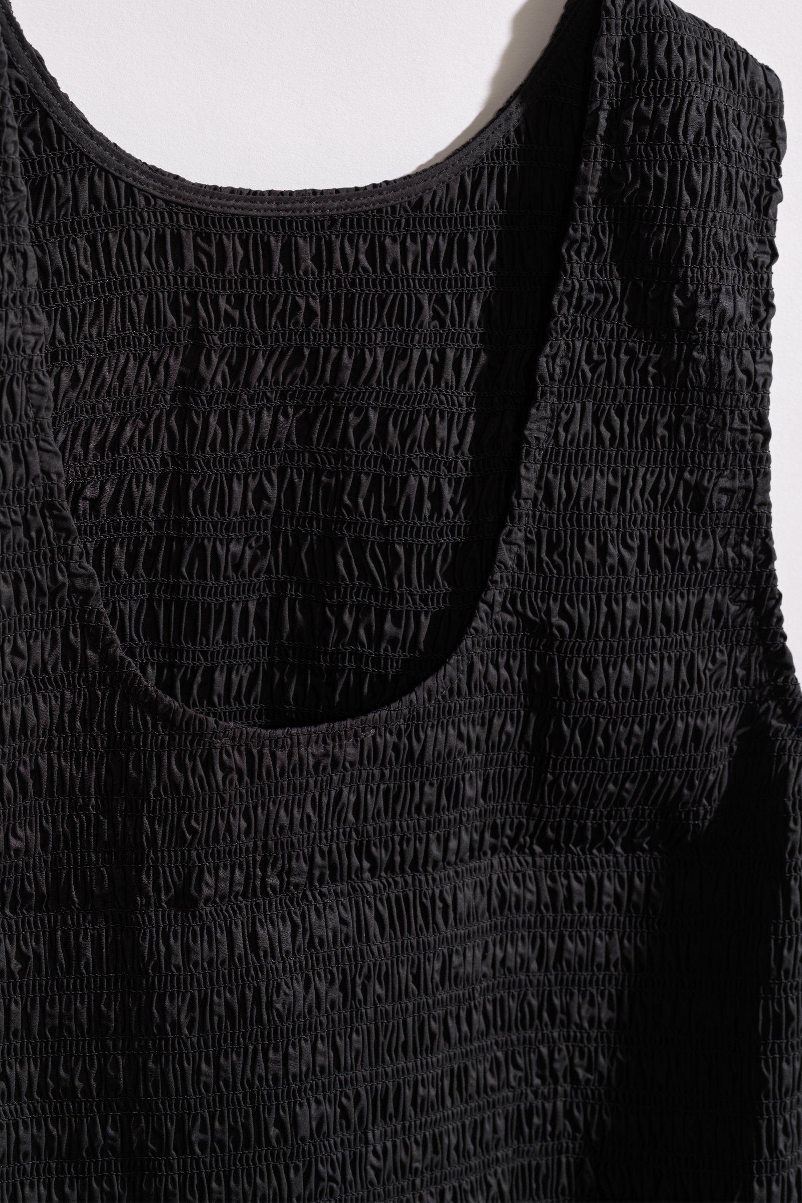 CKS - SHELL - &auml;rmellose Bluse - Schwarz