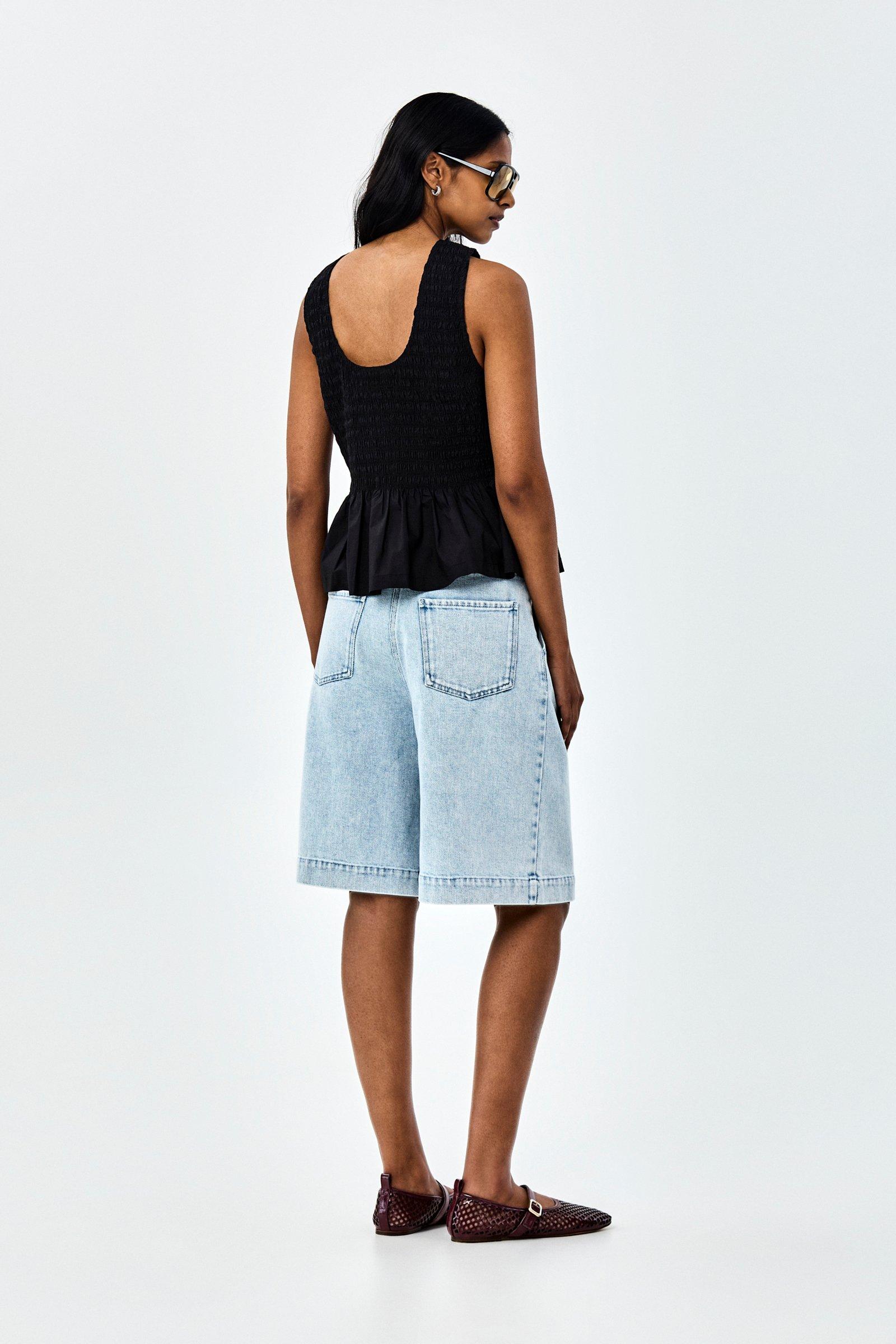 CKS - SHELL - sleeveless blouse - black