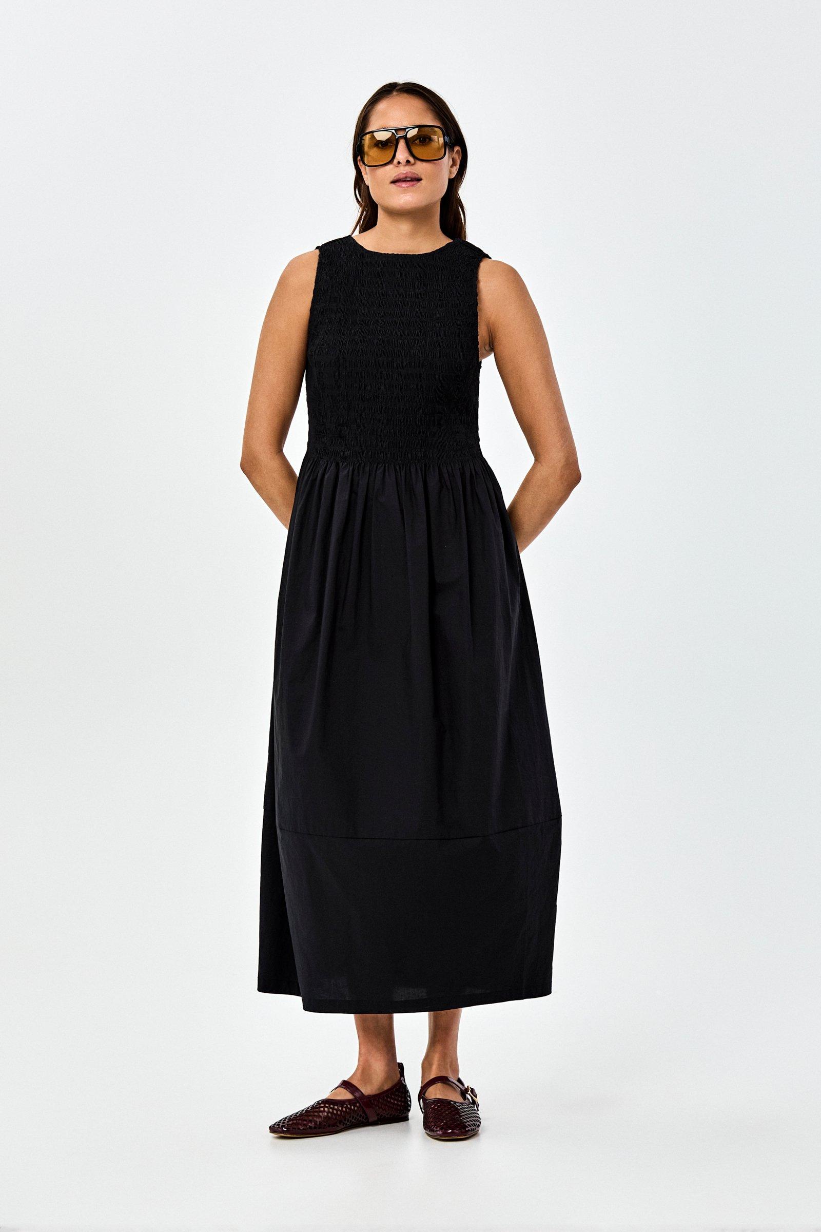 CKS - DHELL - robe longue - noir