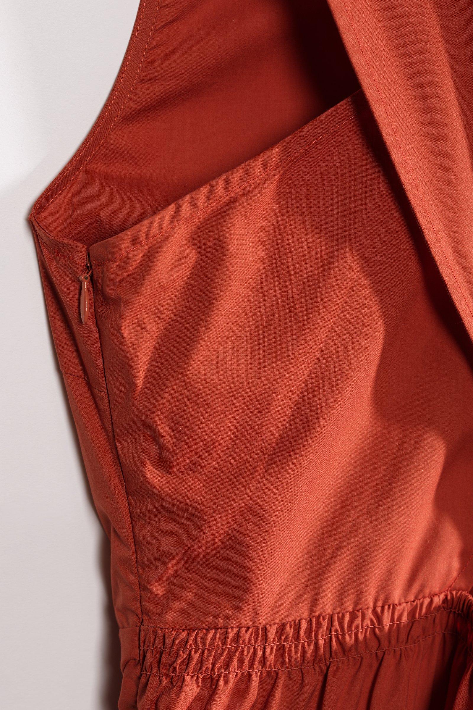 CKS - DINE - Langes Kleid - Dunkelrot