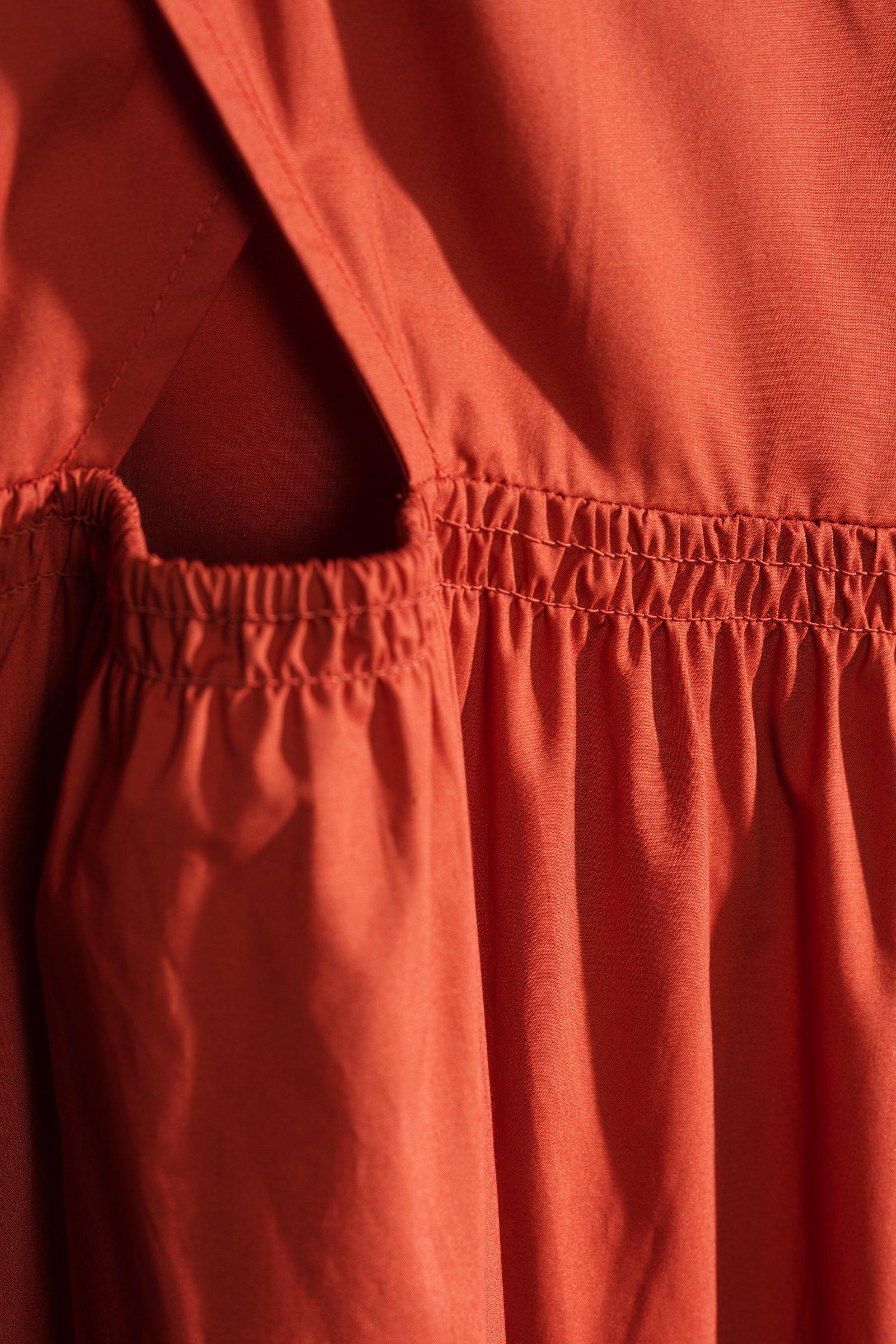 CKS - DINE - Langes Kleid - Dunkelrot