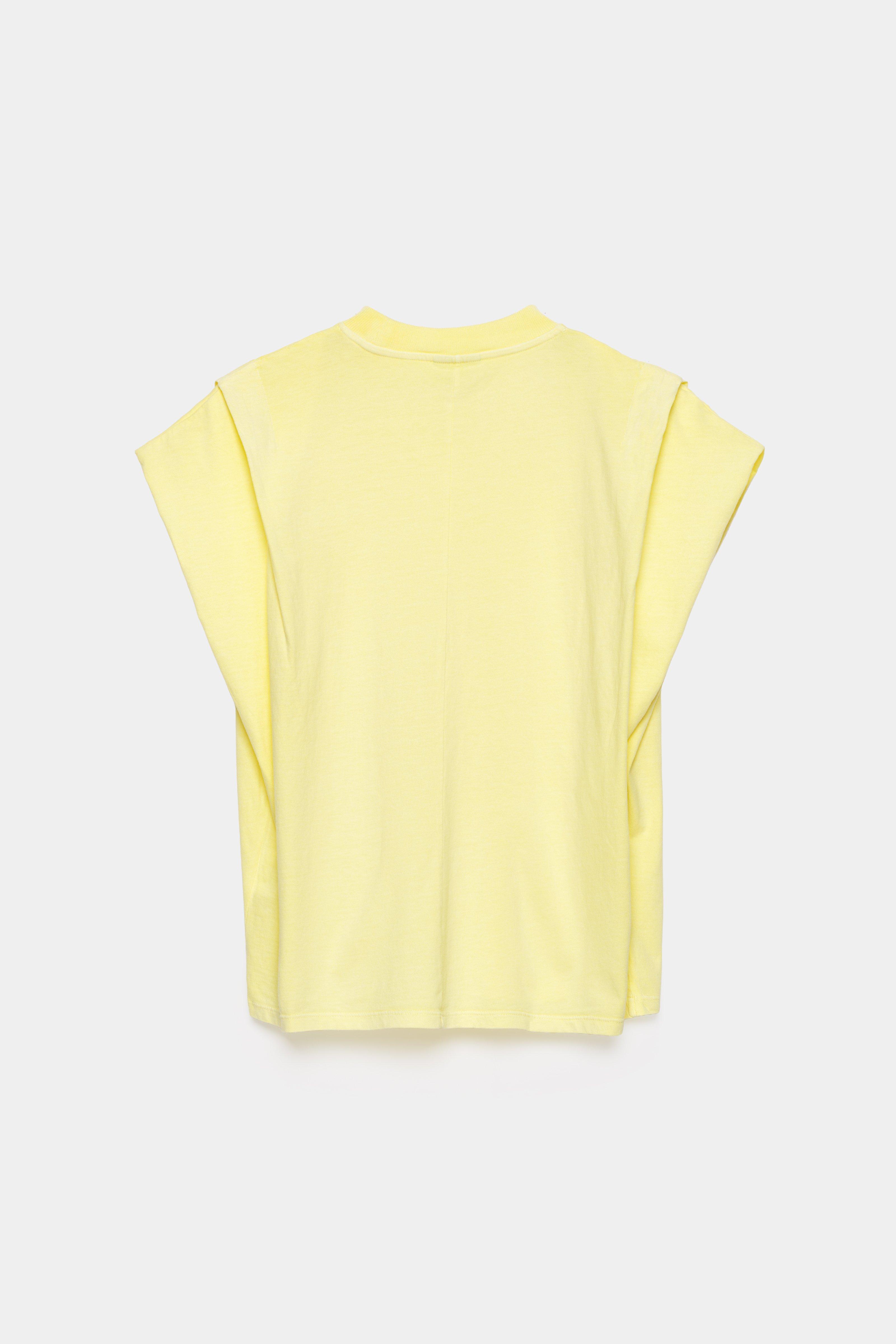 CKS - PAMINA - t-shirt short sleeves - light yellow