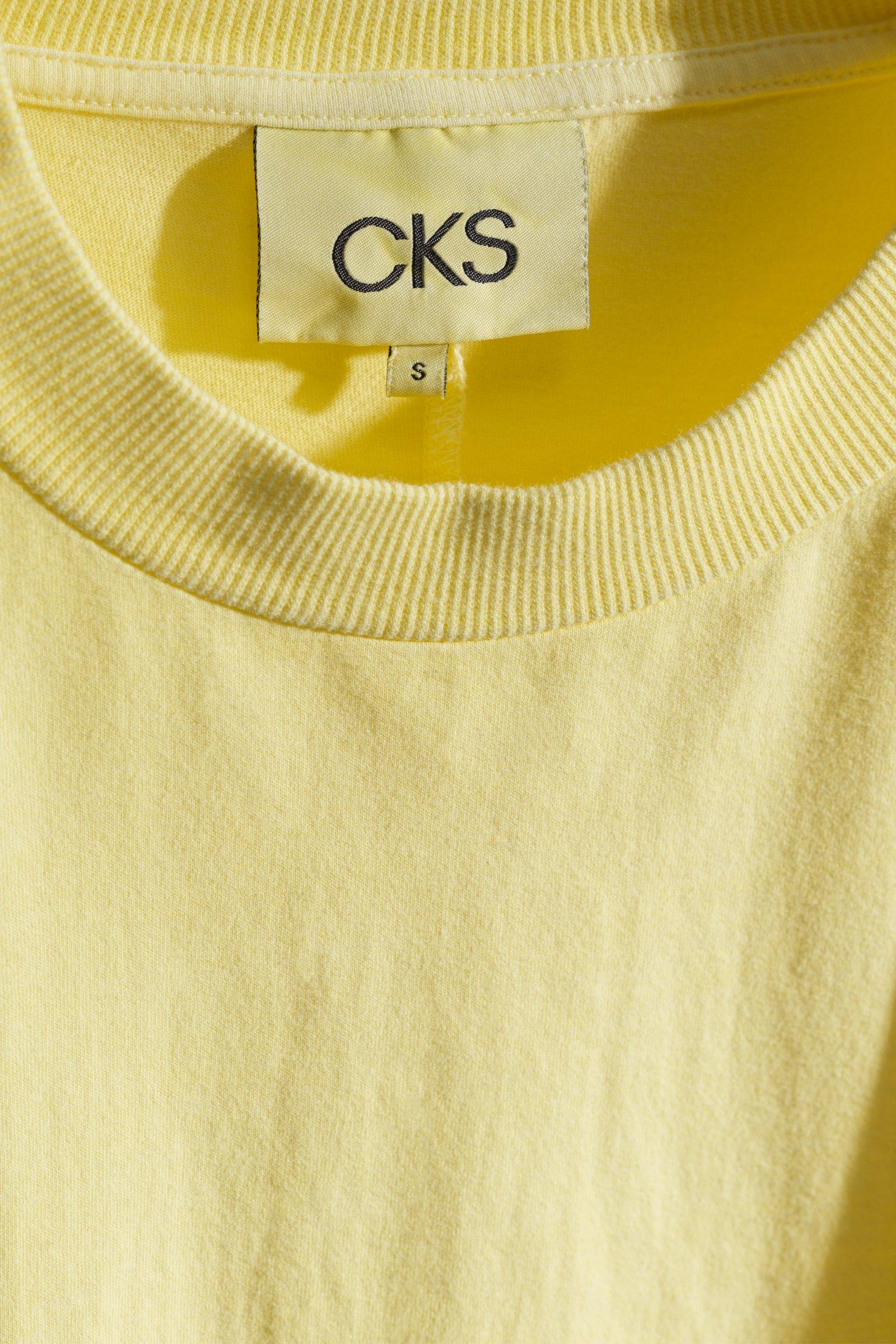 CKS - PAMINA - T-Shirt Kurzarm - Hellgelb