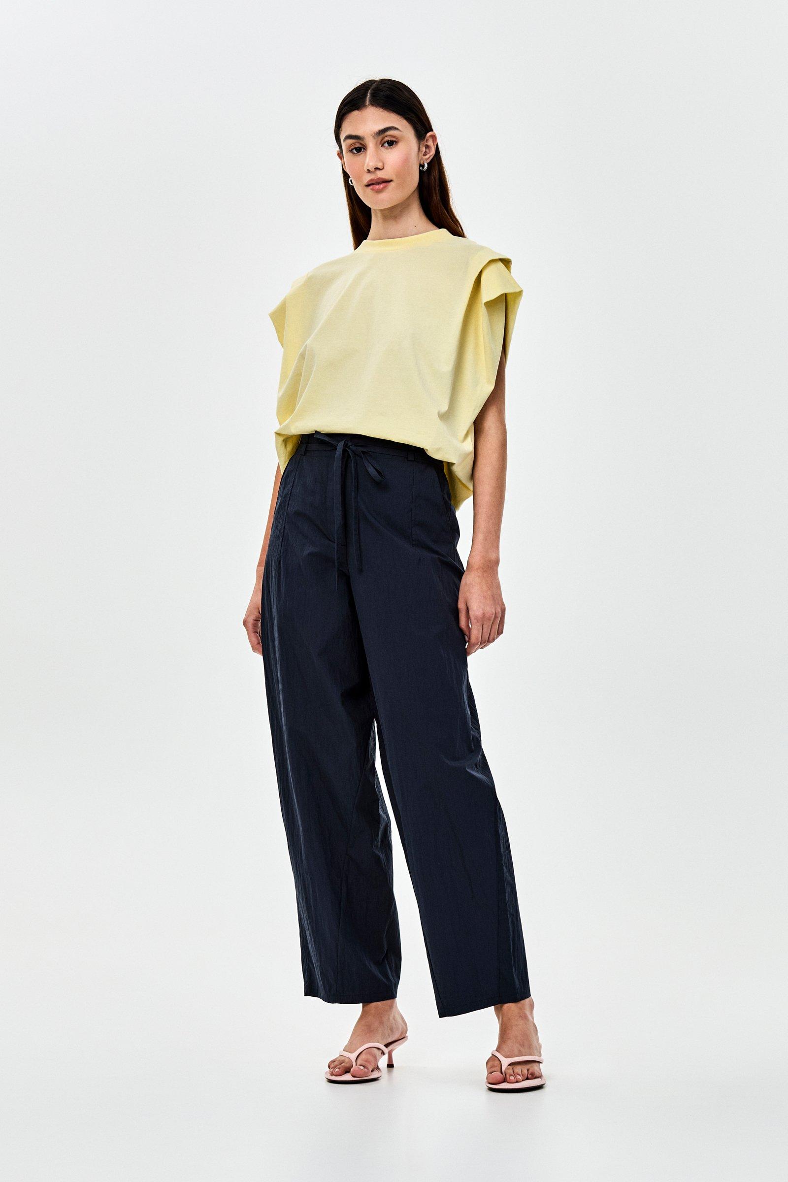 CKS - PAMINA - t-shirt korte mouwen - lichtgeel