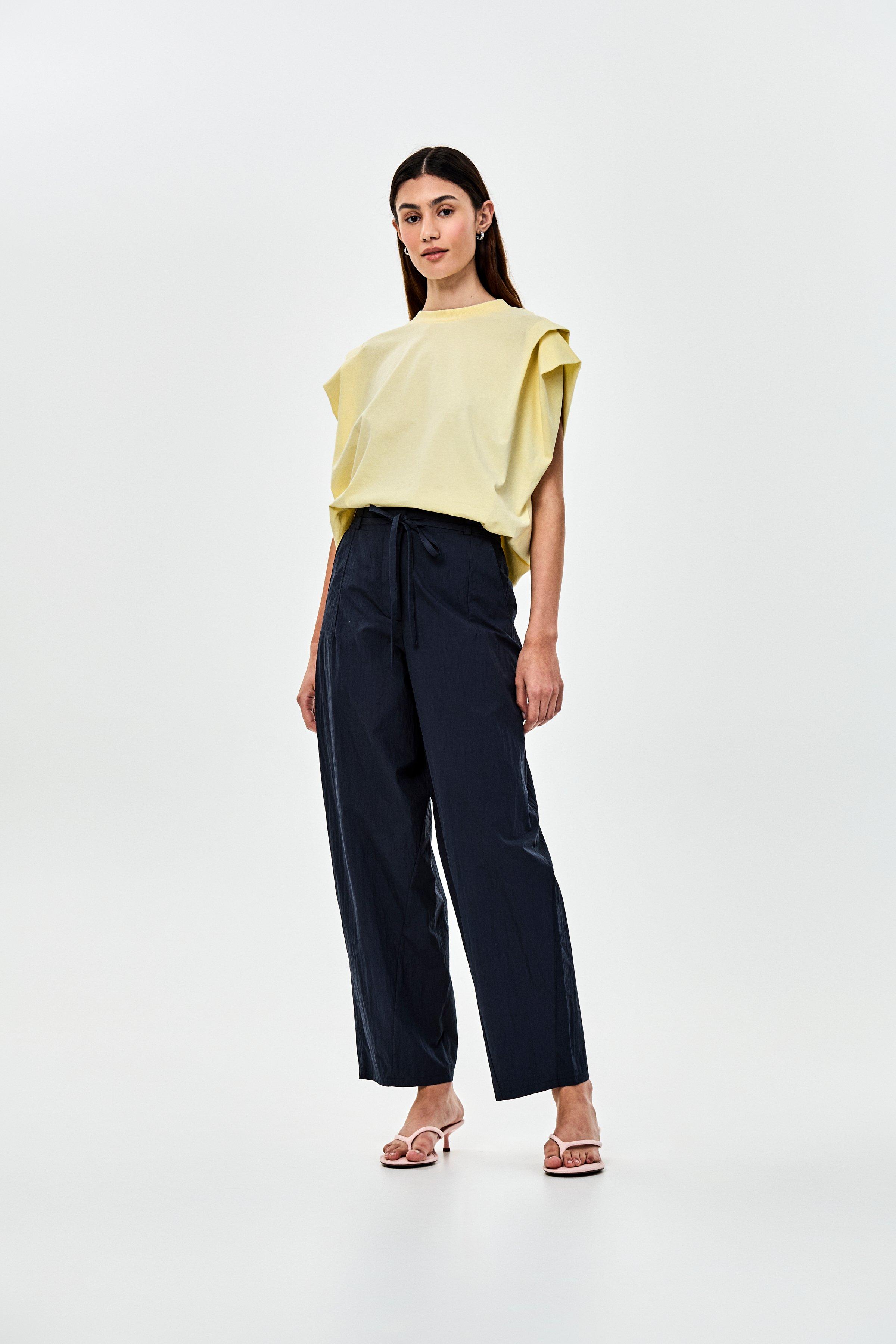 CKS - PAMINA - t-shirt short sleeves - light yellow