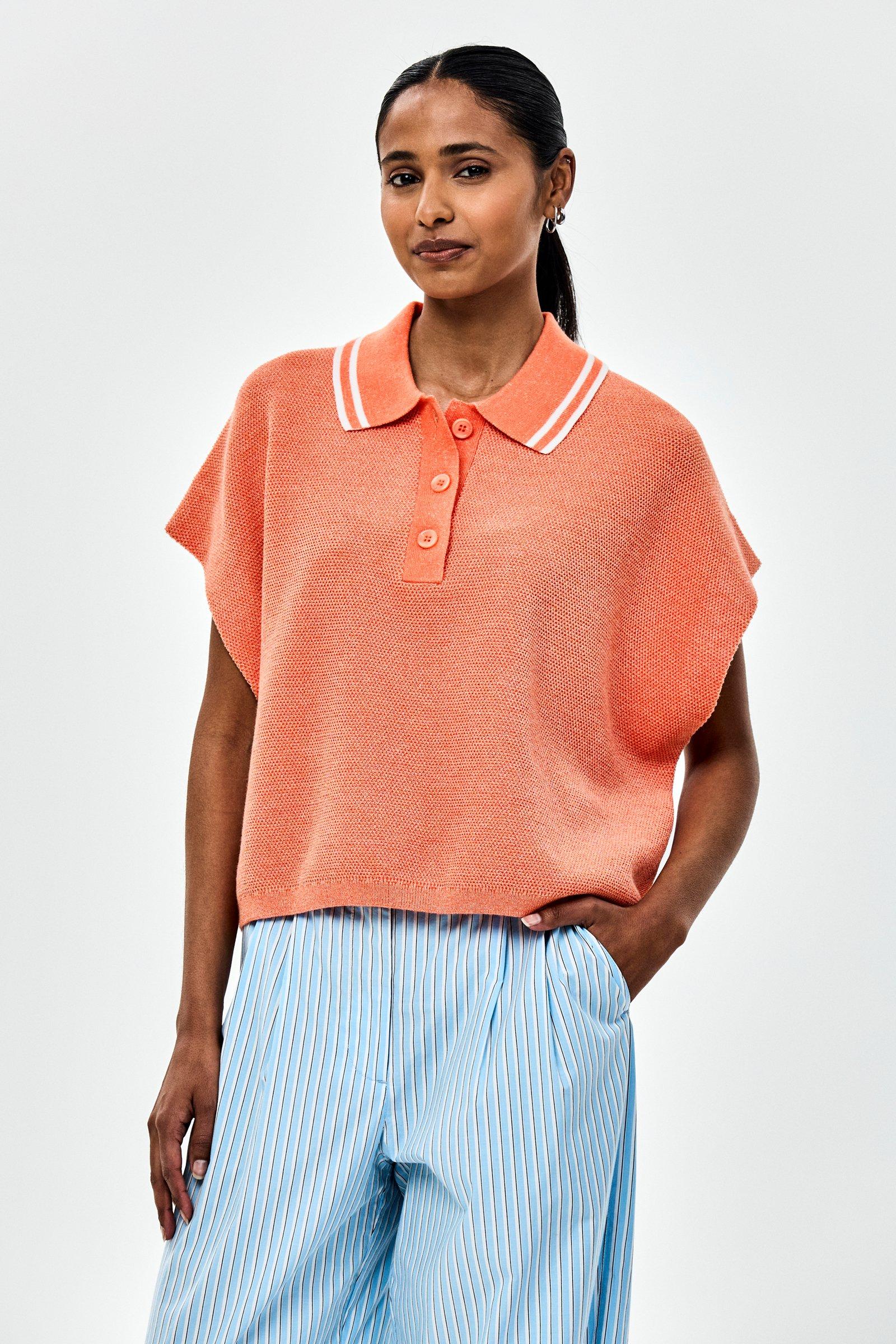 CKS - PRINCEP - Polo - Hellorange