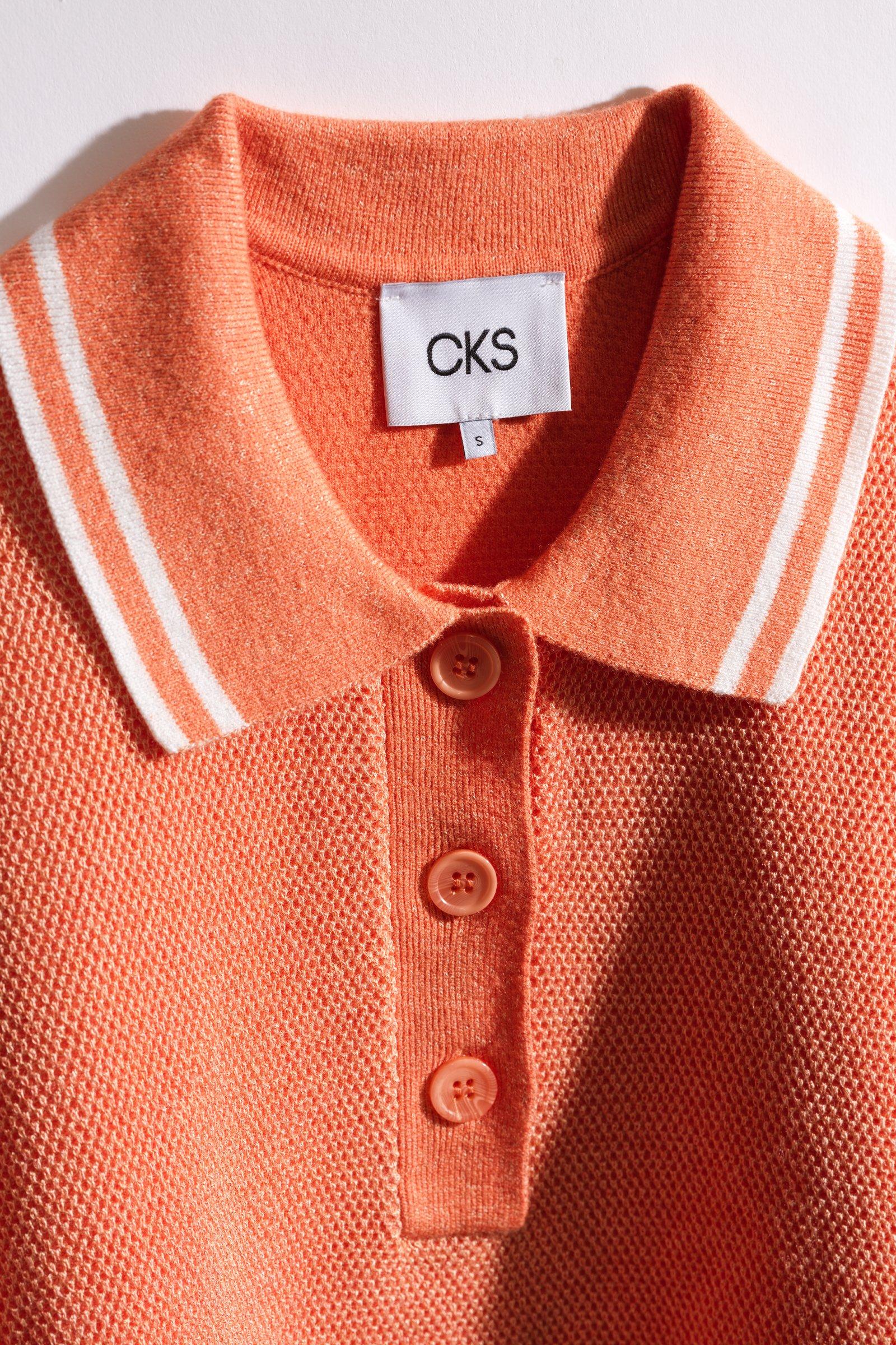 CKS - PRINCEP - polo - intens oranje