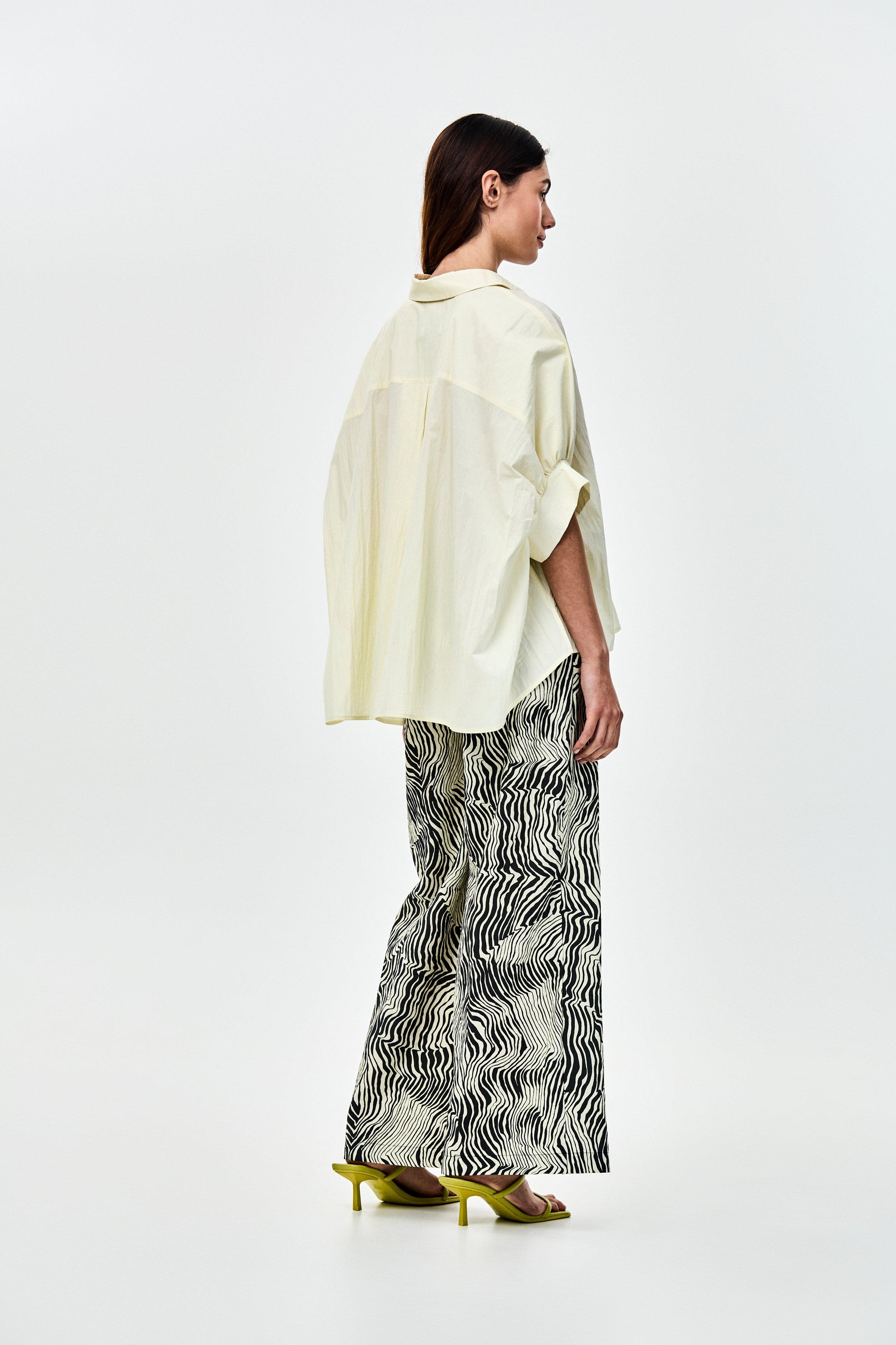 CKS - SAPE - blouse short sleeves - light yellow