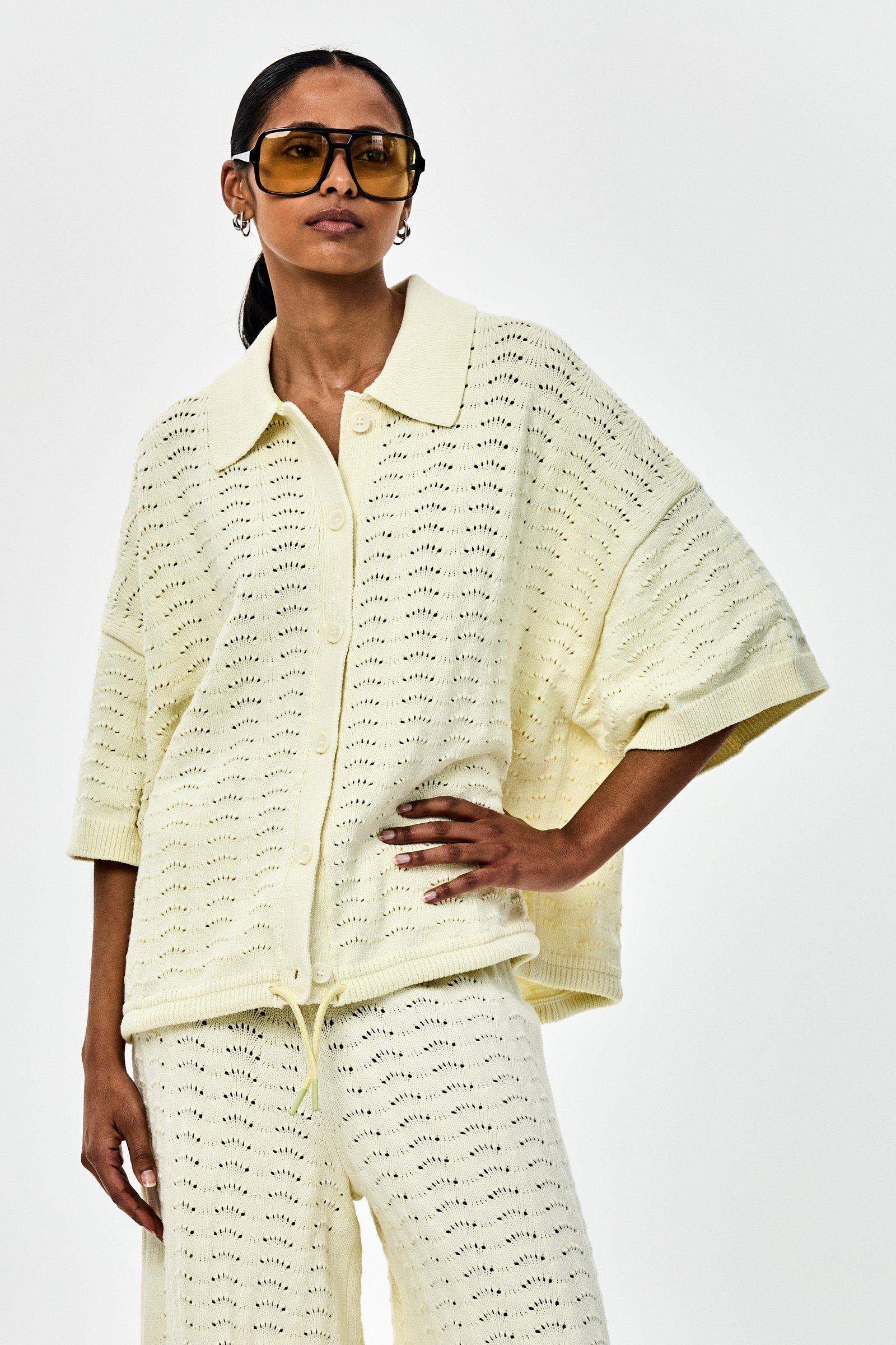 CKS - CITRUS - polo - light yellow