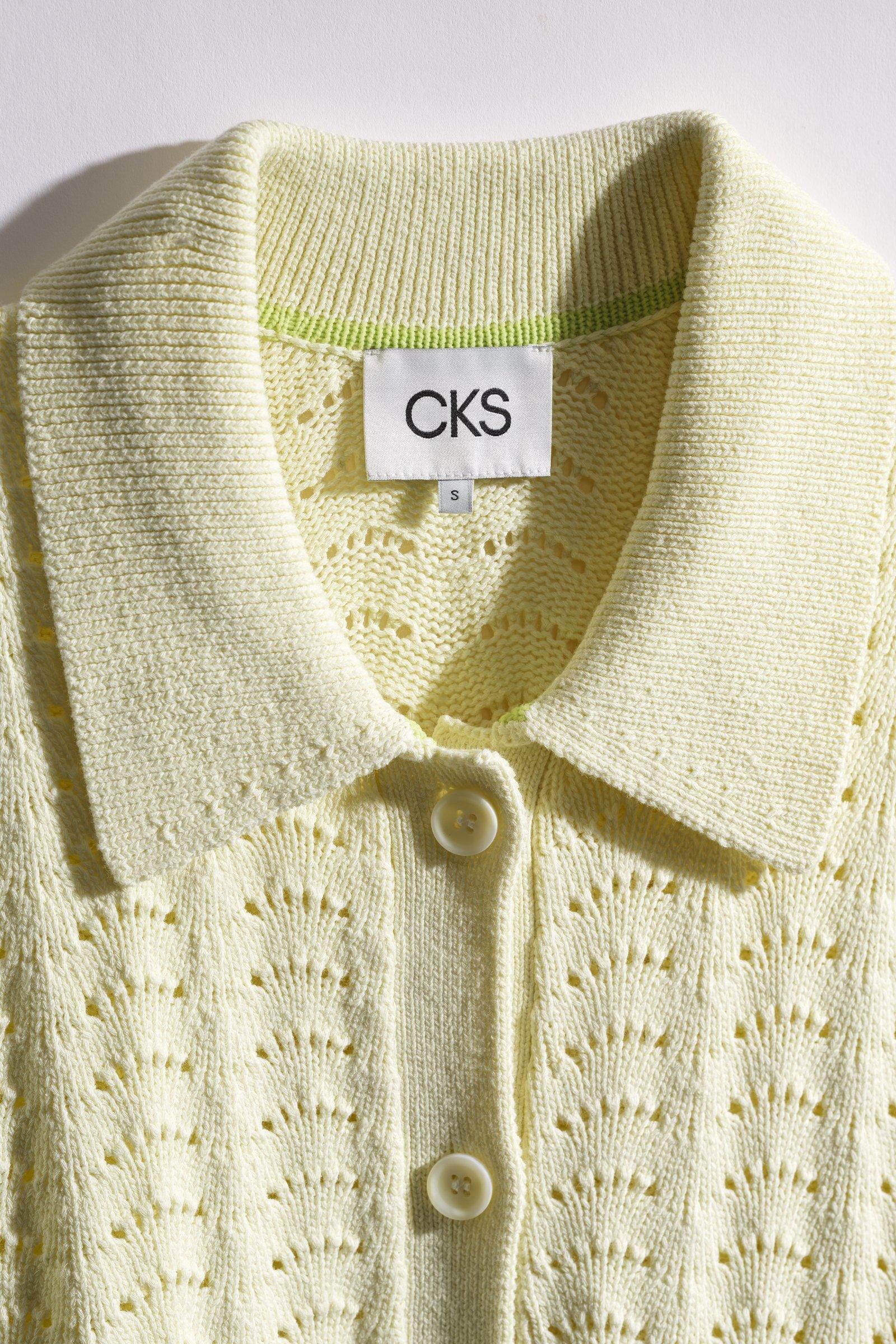 CKS - CITRUS - polo - light yellow