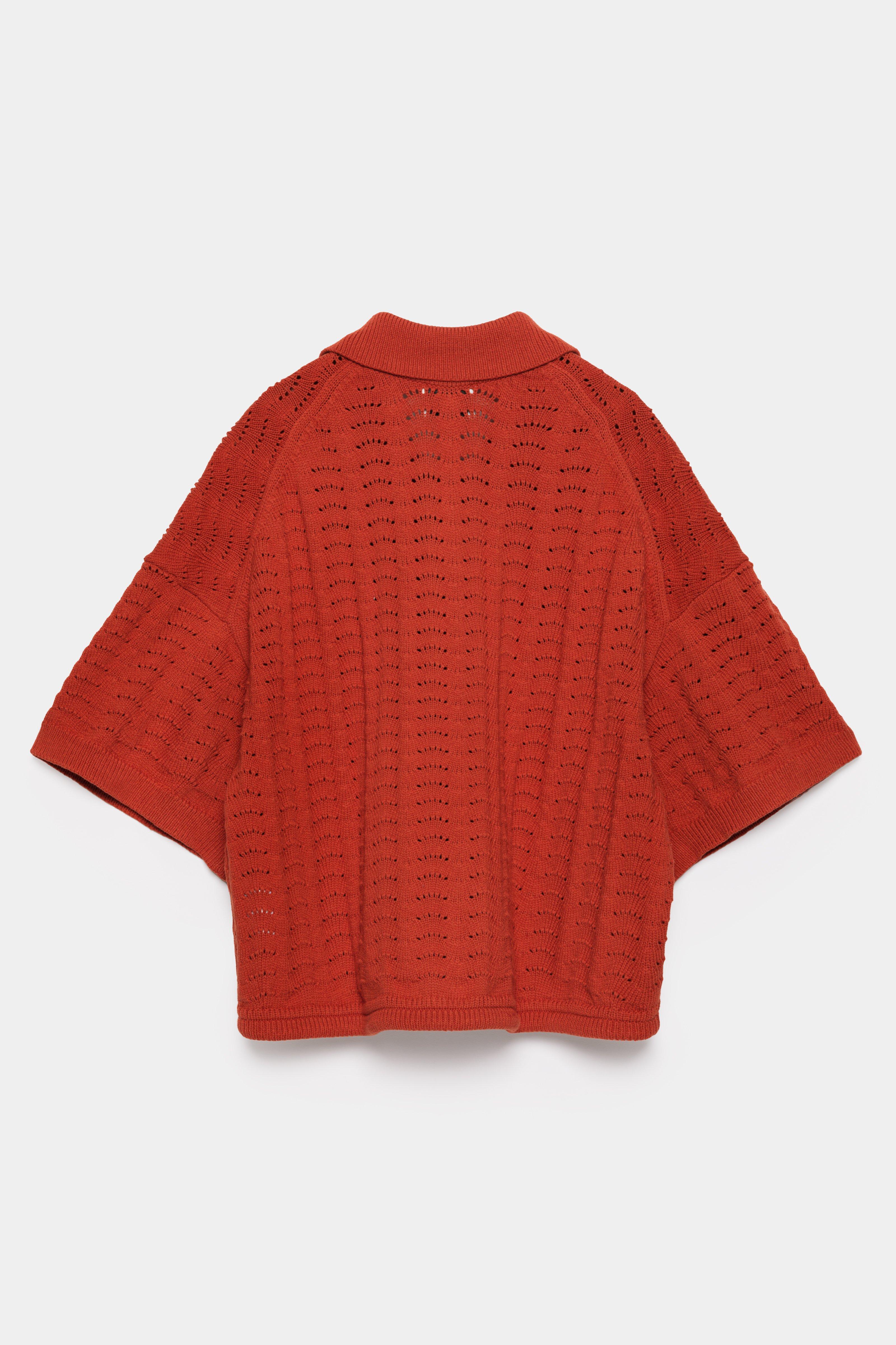 CKS - CITRUS - Strickjacke - Dunkelrot