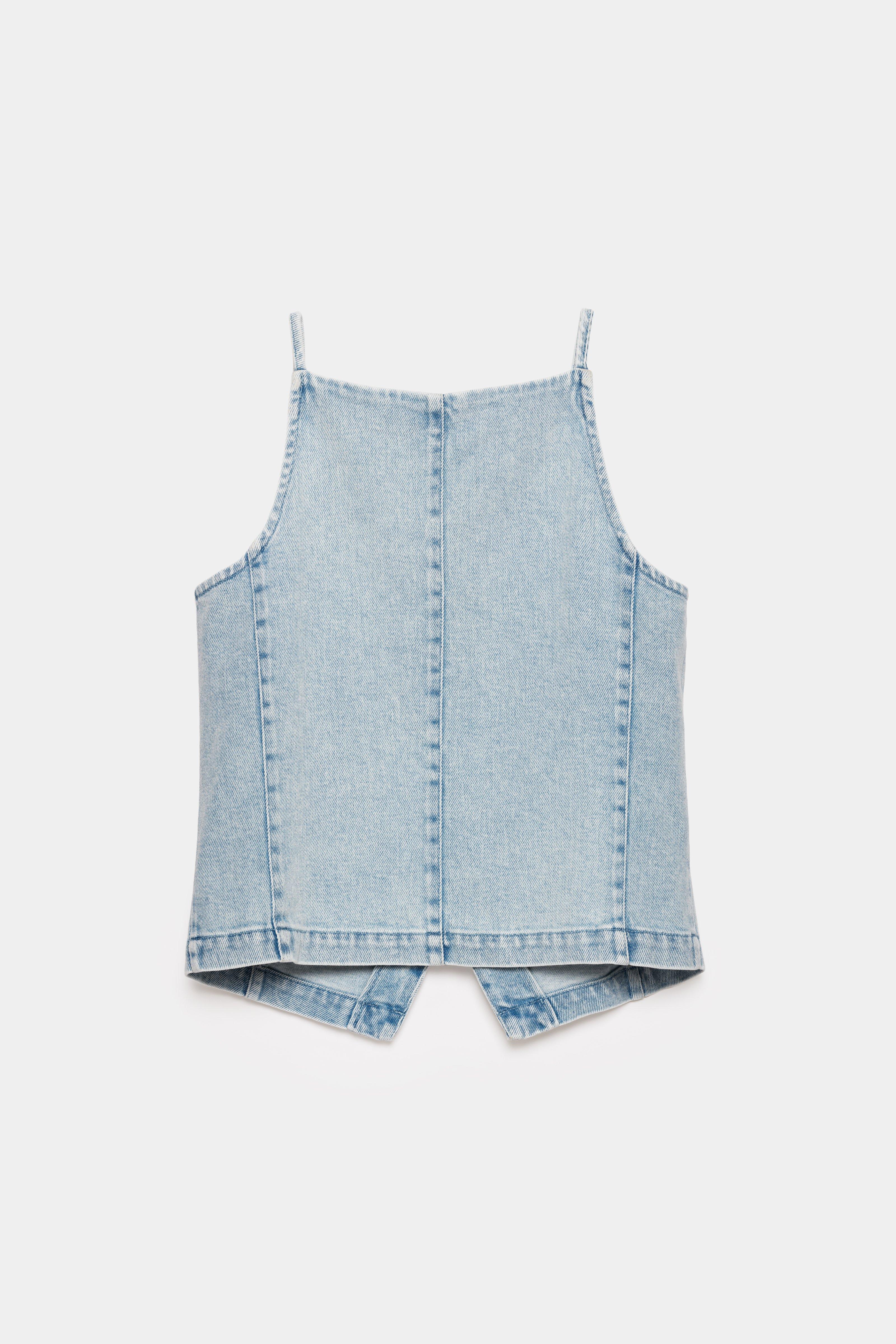 CKS - CIVAN - top sans manches - bleu clair