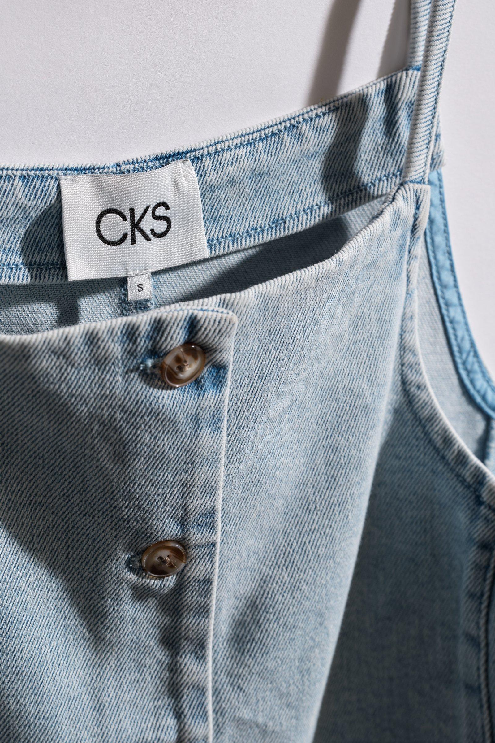 CKS - CIVAN - sleeveless top - light blue