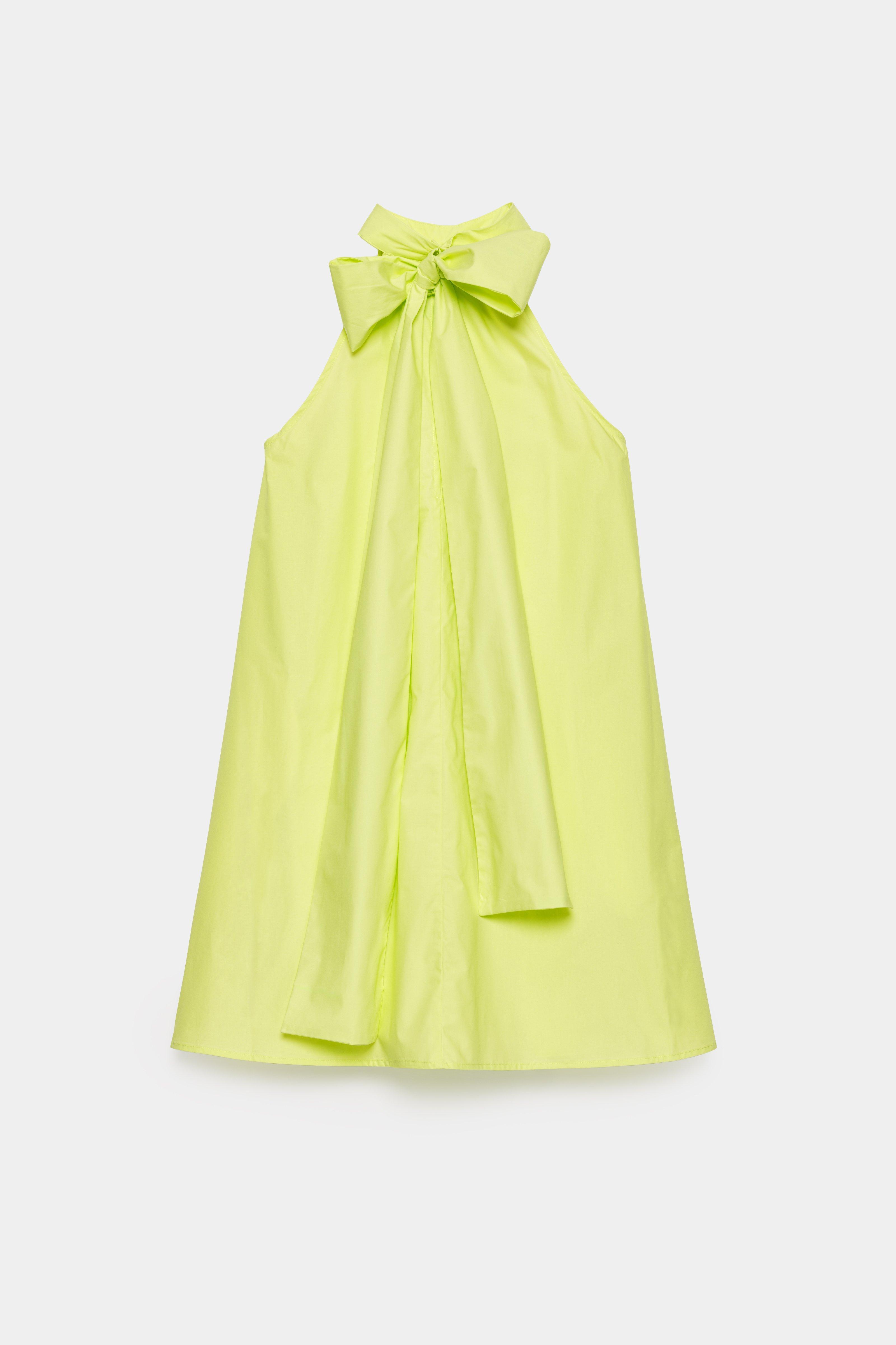 CKS - DALTERSHORT - robe courte - jaune vif