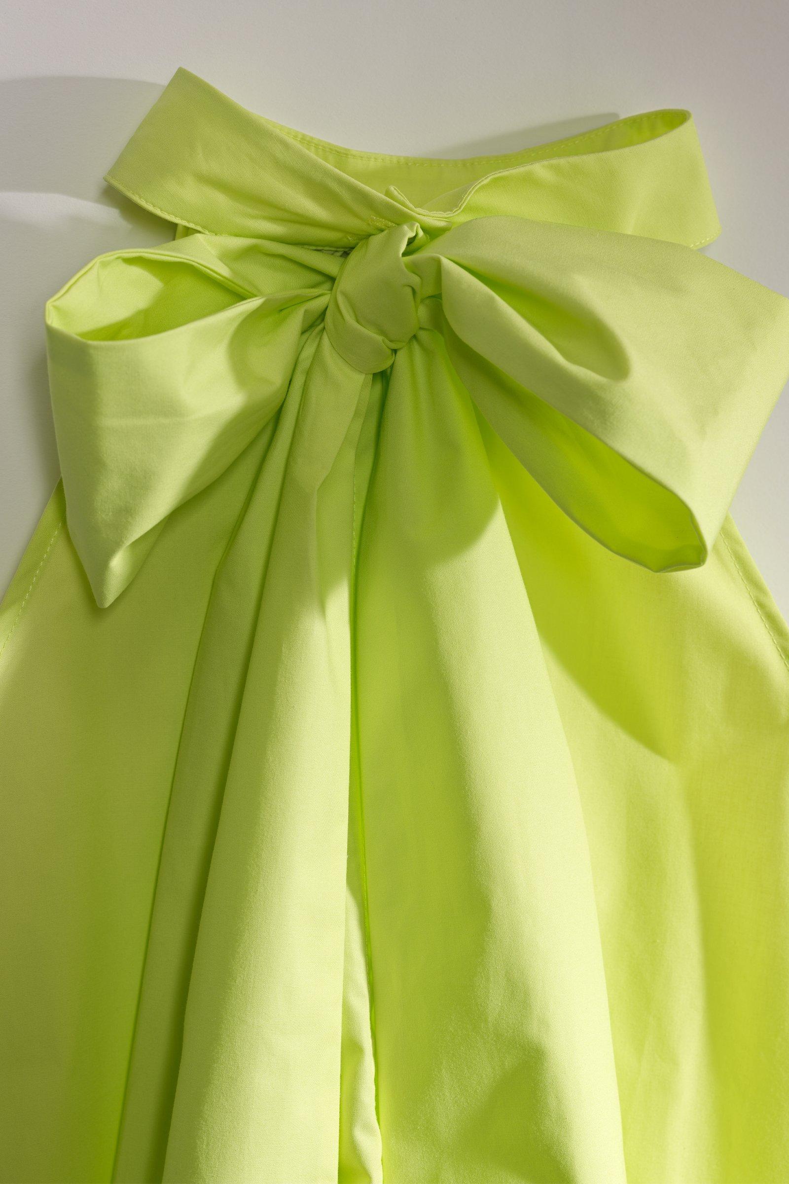 CKS - DALTERSHORT - robe courte - jaune vif