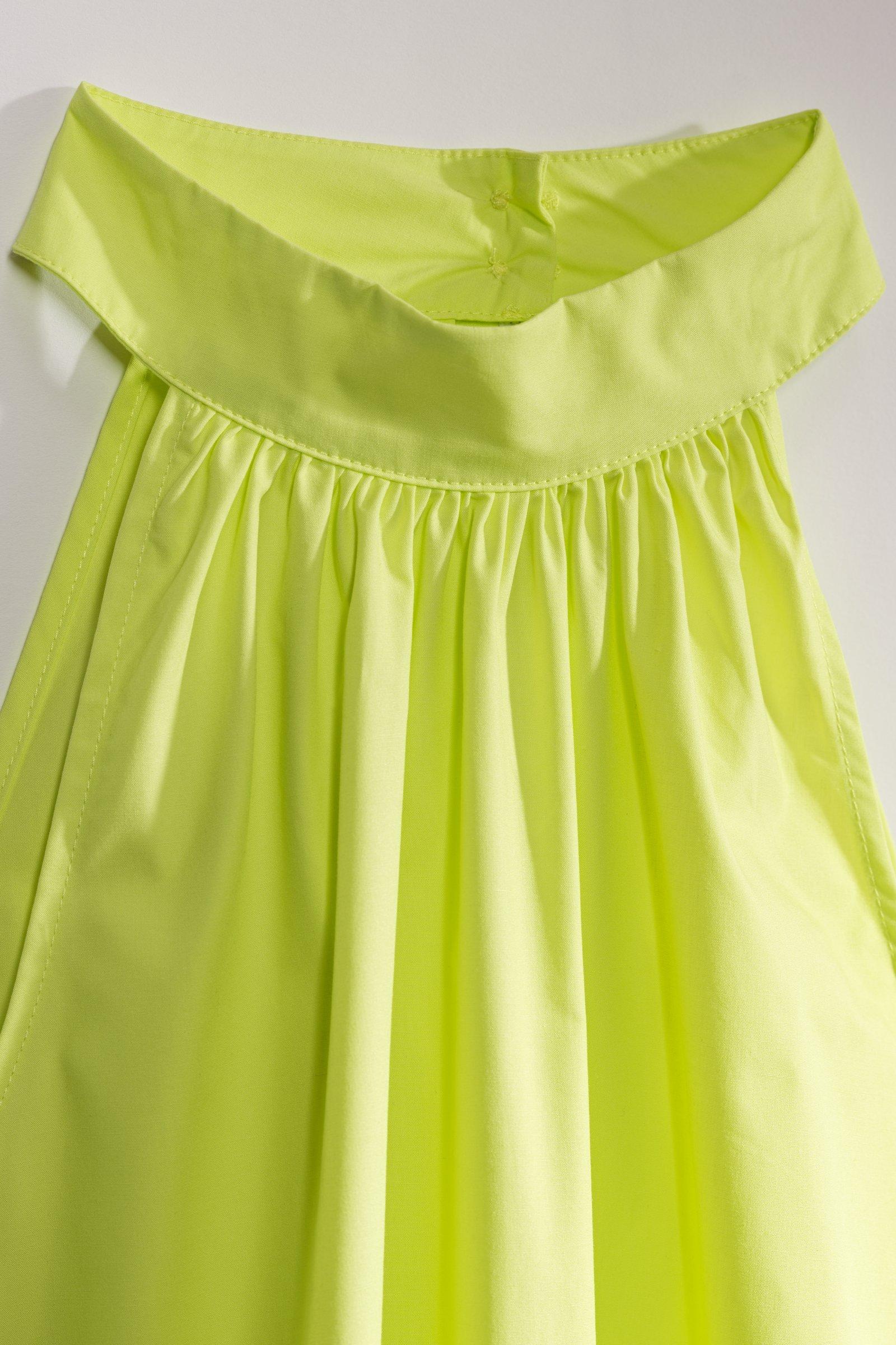 CKS - DALTERSHORT - robe courte - jaune vif