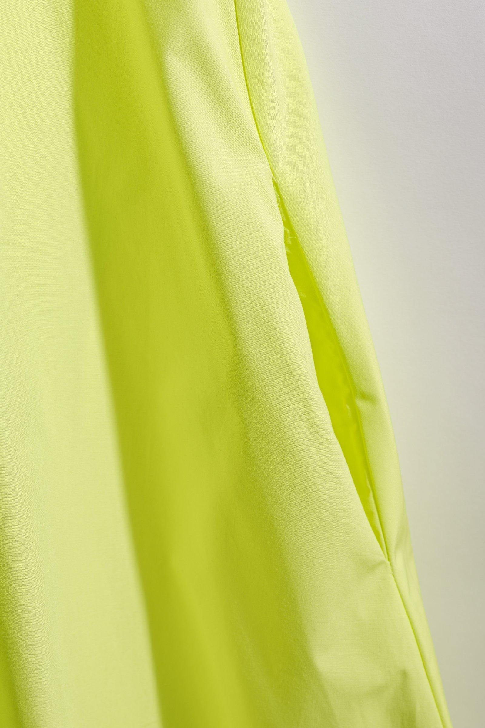 CKS - DALTERSHORT - korte jurk - felgeel