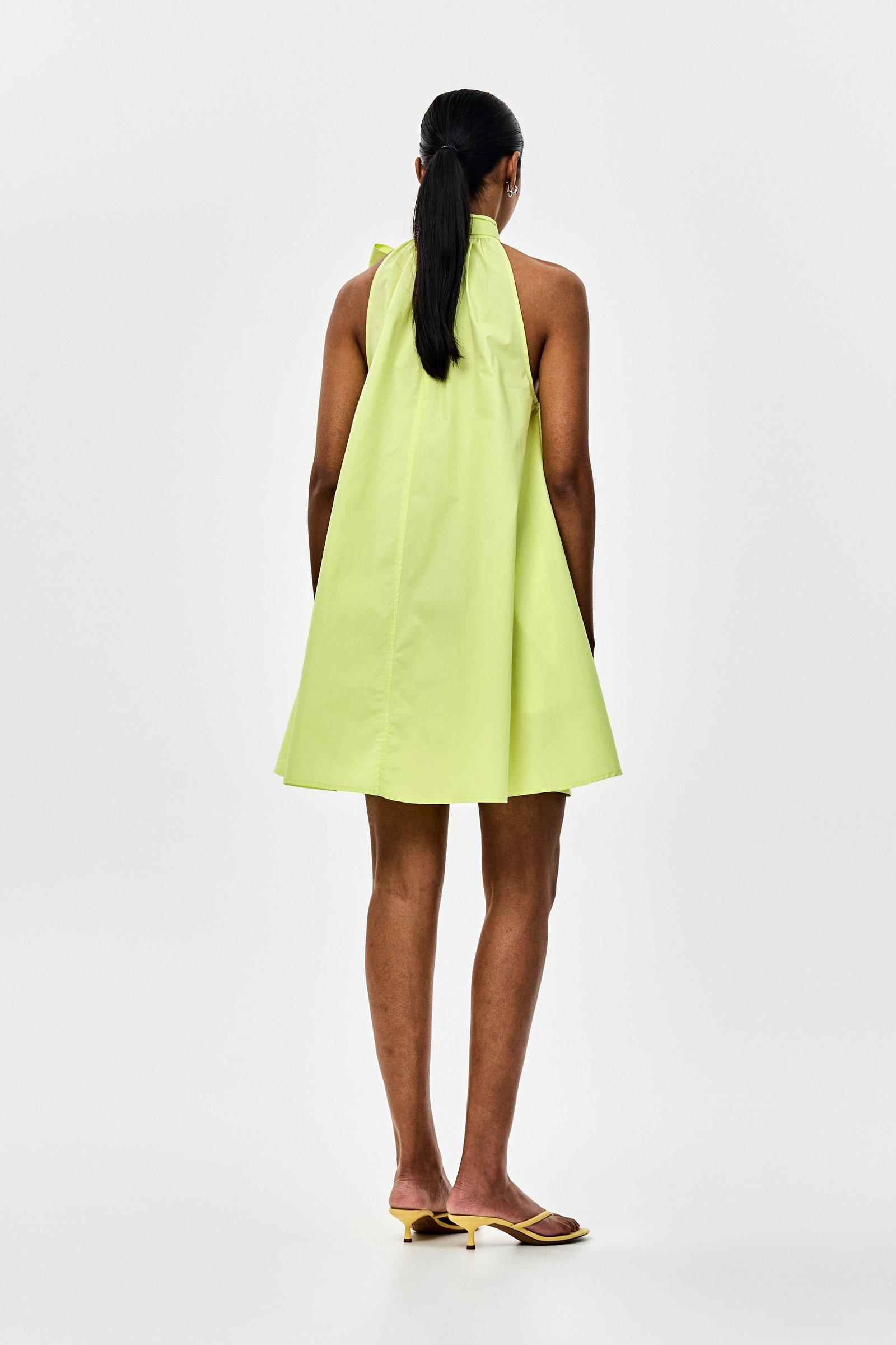 CKS - DALTERSHORT - robe courte - jaune vif