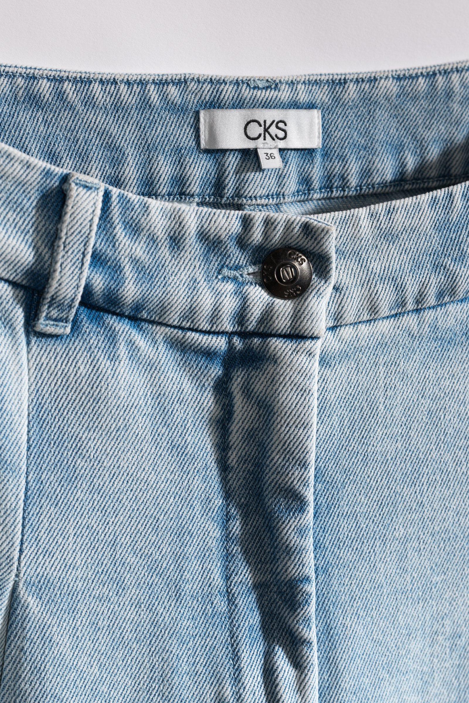 CKS - THEOWIDE - lange broek - lichtblauw