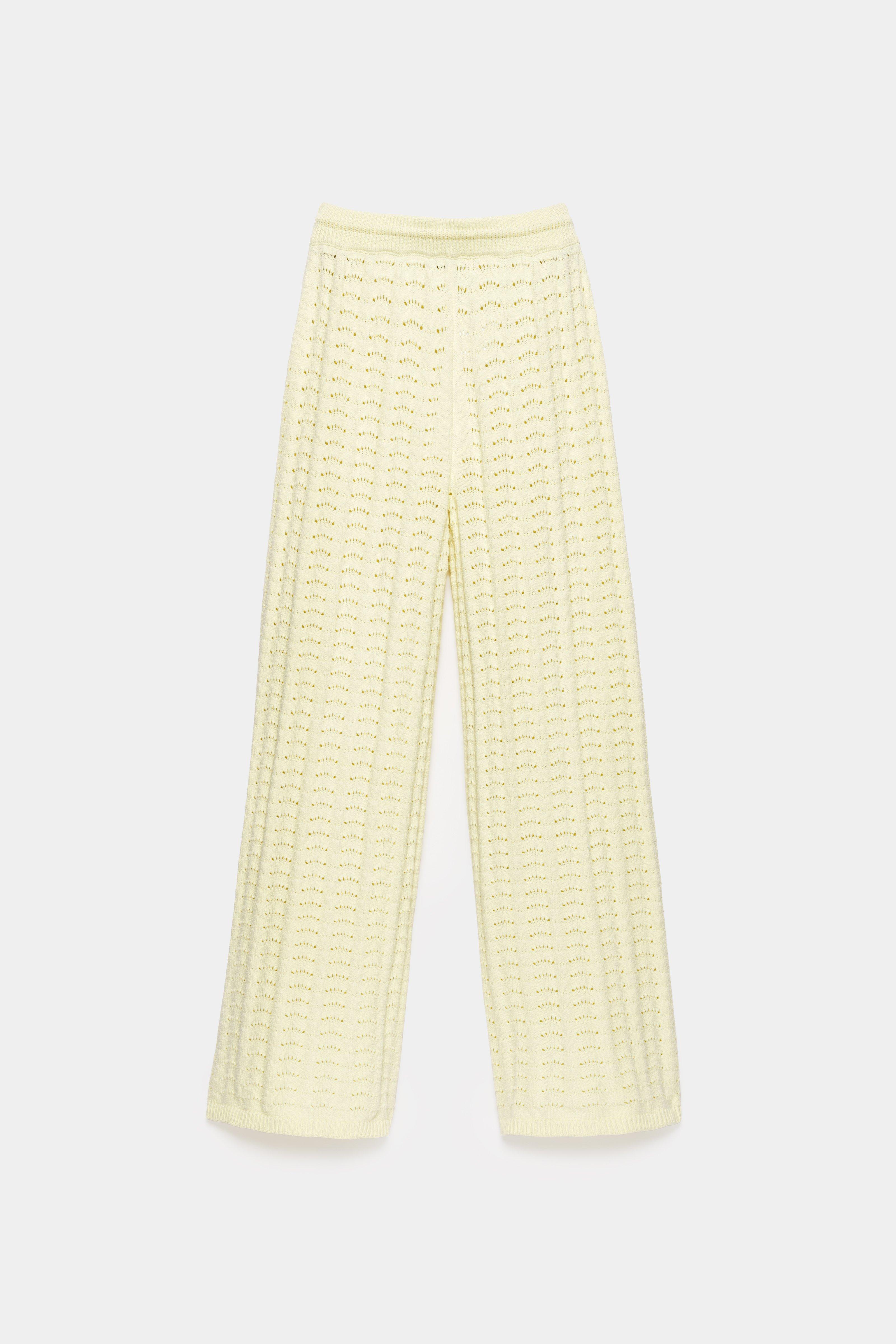 CKS - TITUS - pantalon long - jaune claire