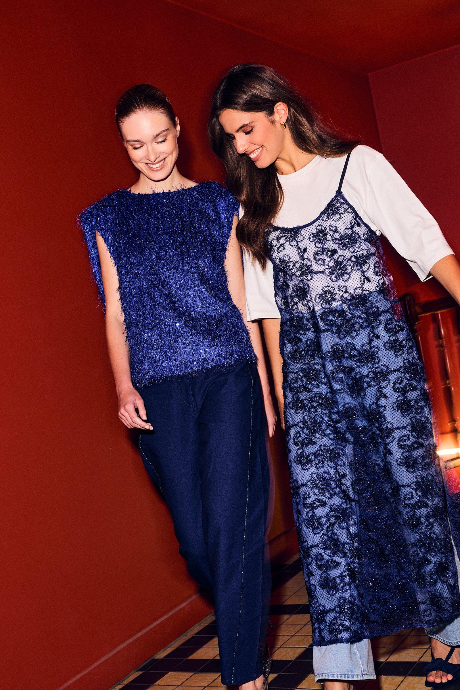 CKS - DOLLY - long dress - dark blue