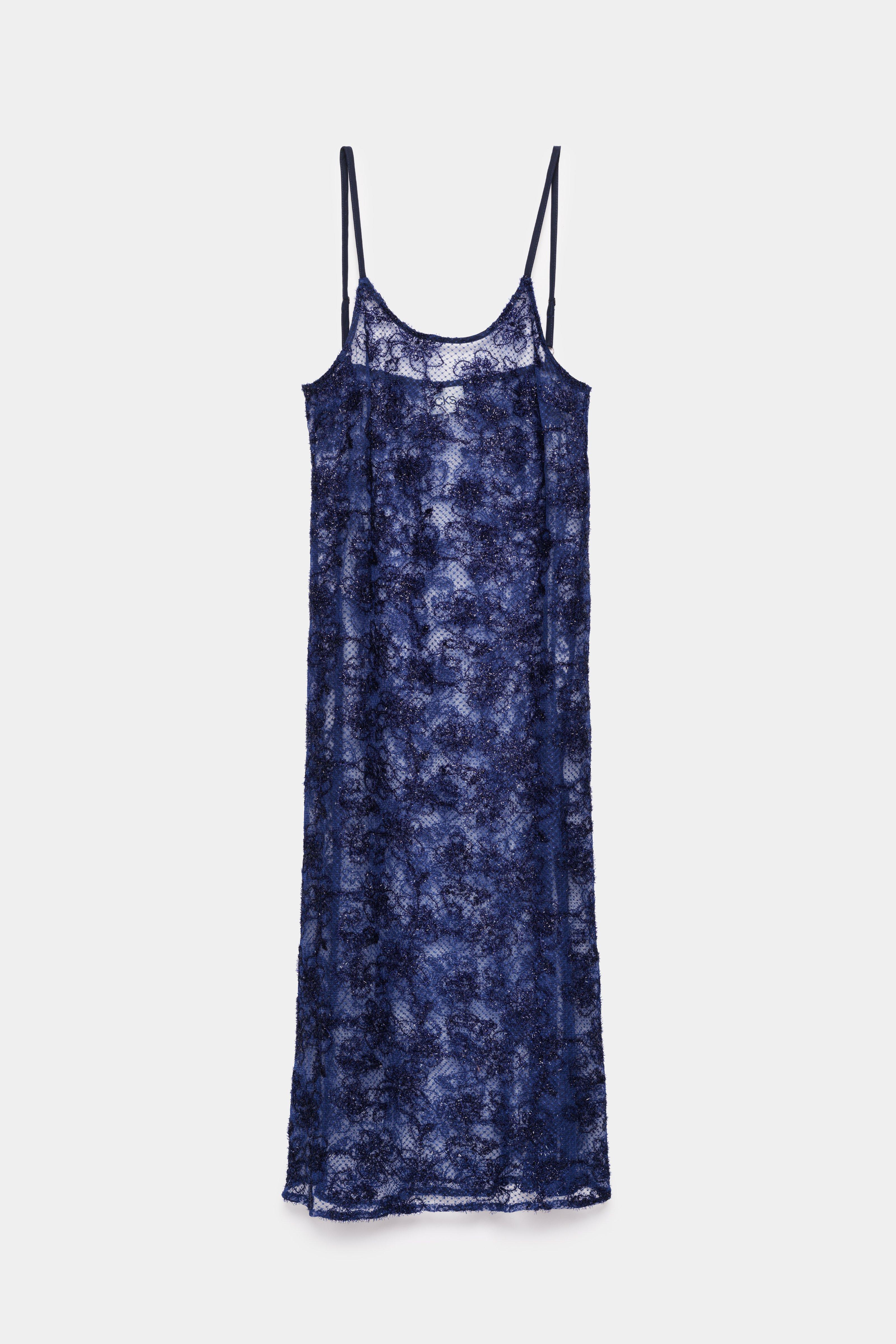 CKS - DOLLY - lange jurk - donkerblauw