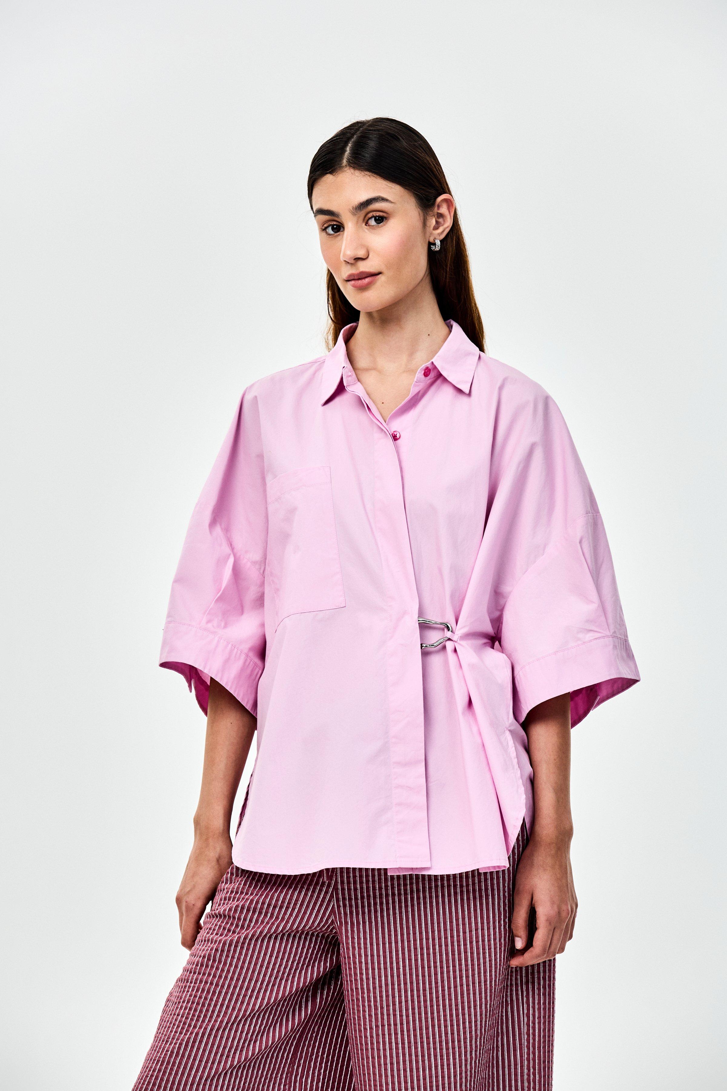 CKS - SETA - blouse short sleeves - light pink