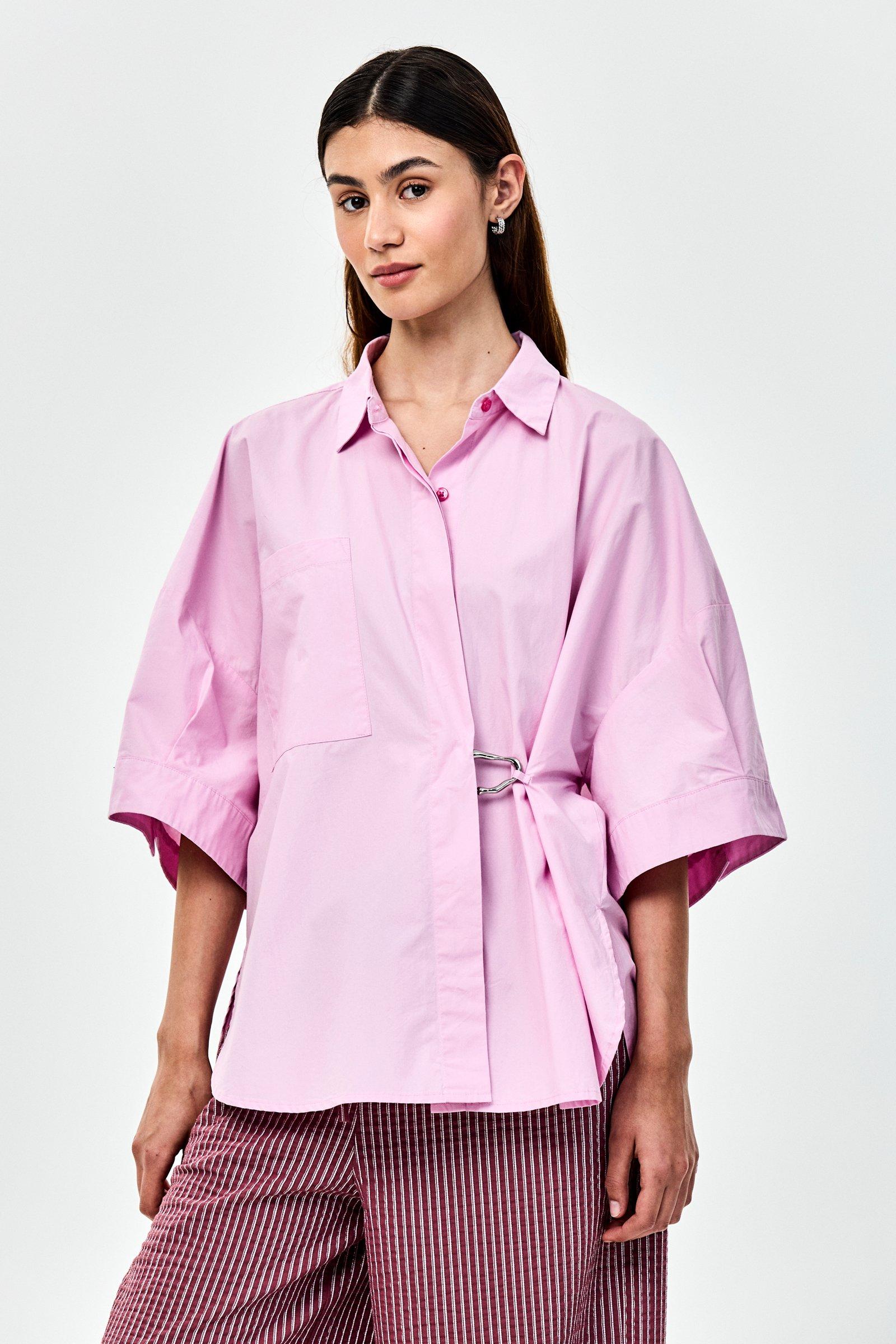 CKS - SETA - chemisier &agrave; manches courtes - rose clair