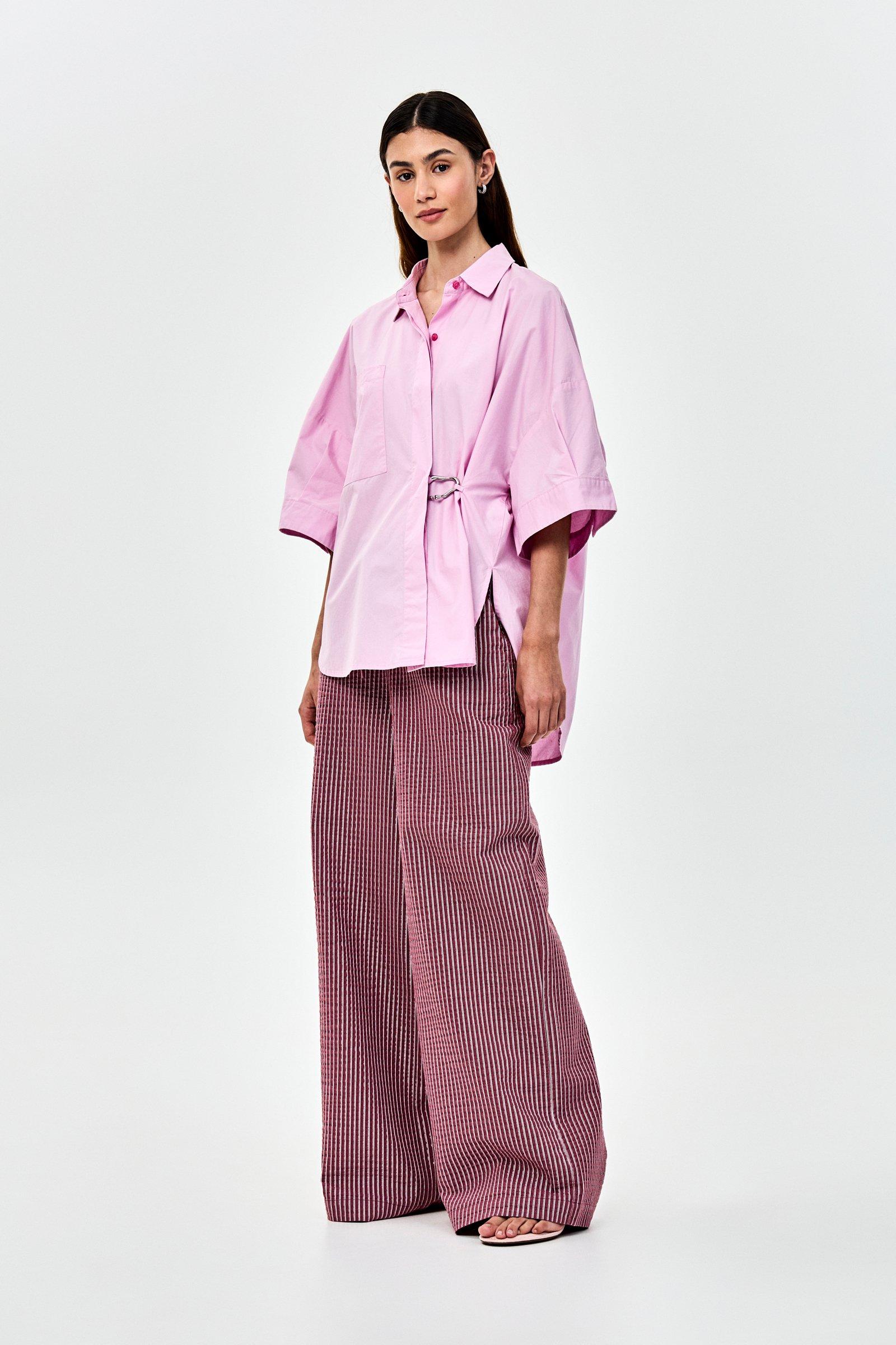 CKS - SETA - blouse short sleeves - light pink