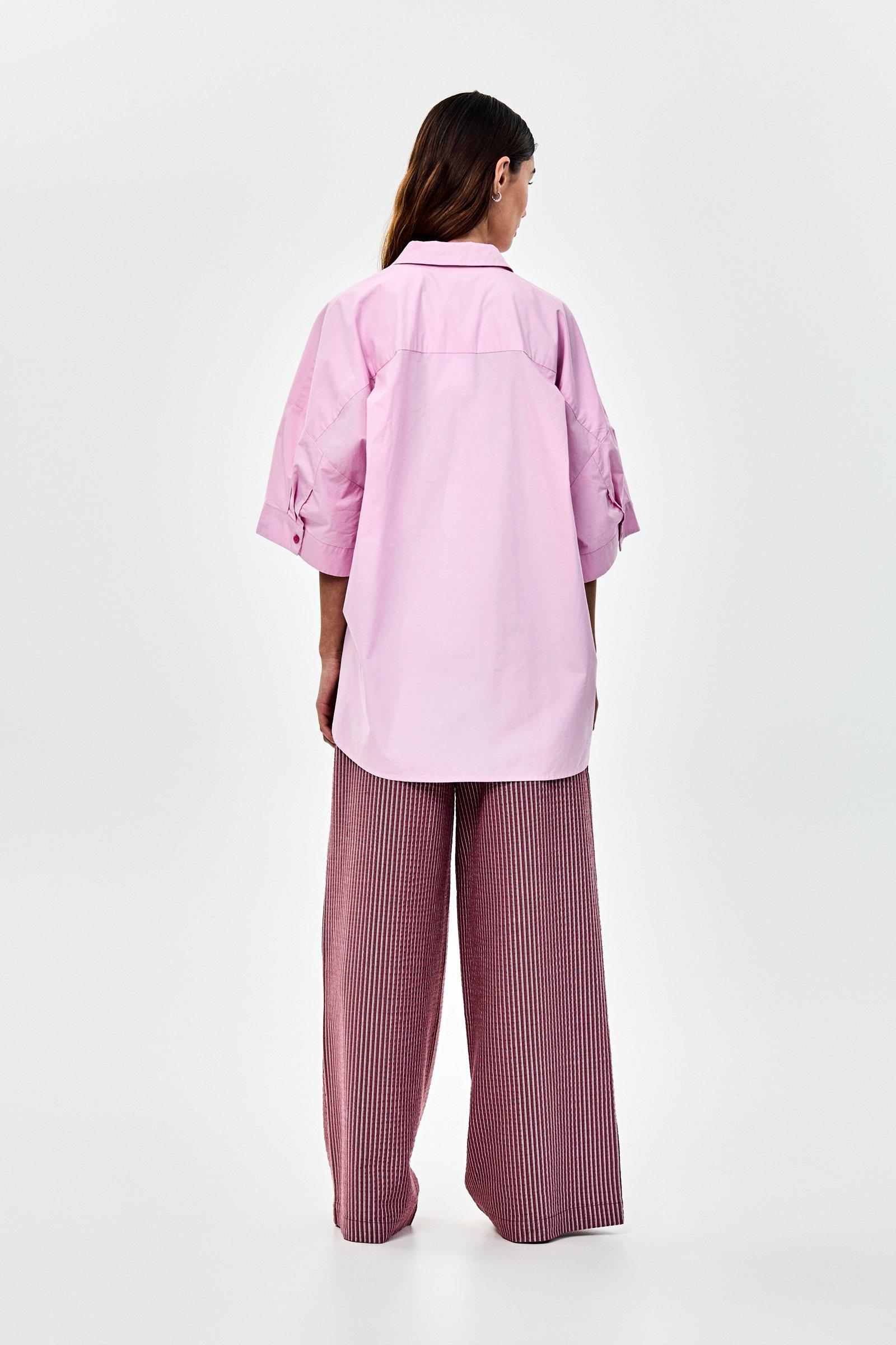 CKS - SETA - blouse korte mouwen - lichtroze